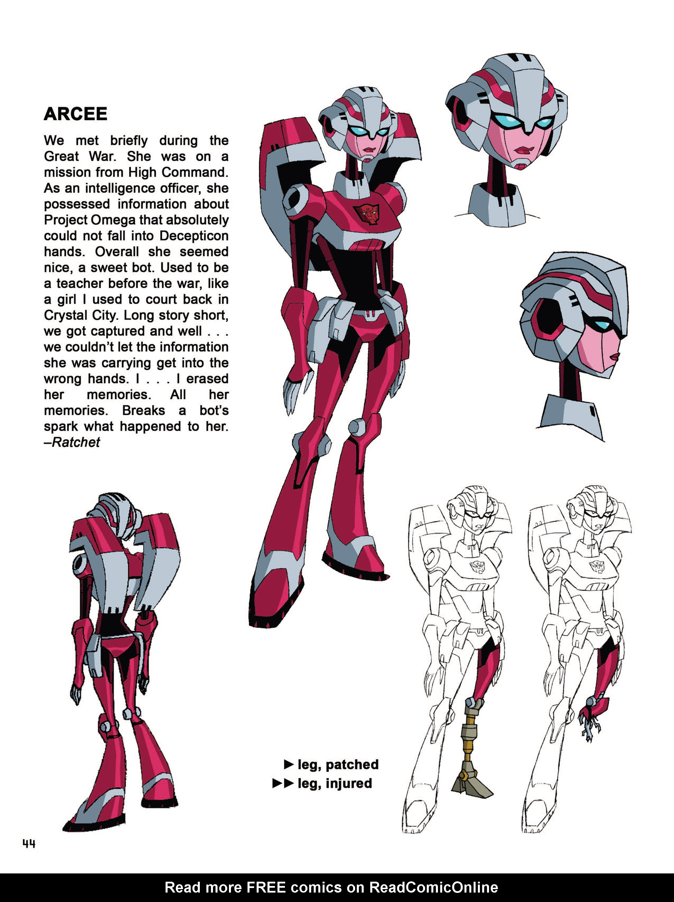 Read online Transformers Animated: The Allspark Almanac comic -  Issue # TPB 1 - 45