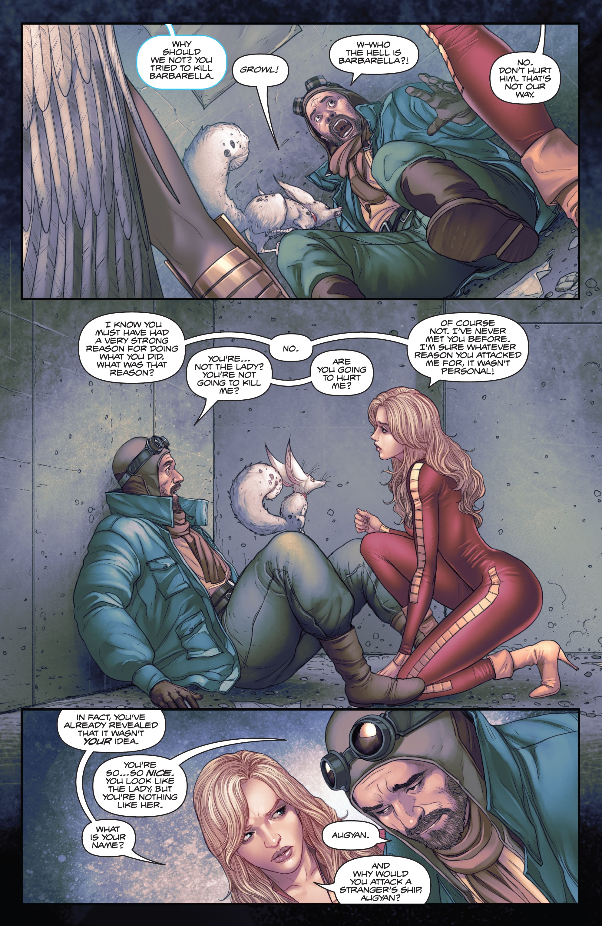 Read online Barbarella (2021) comic -  Issue #4 - 12