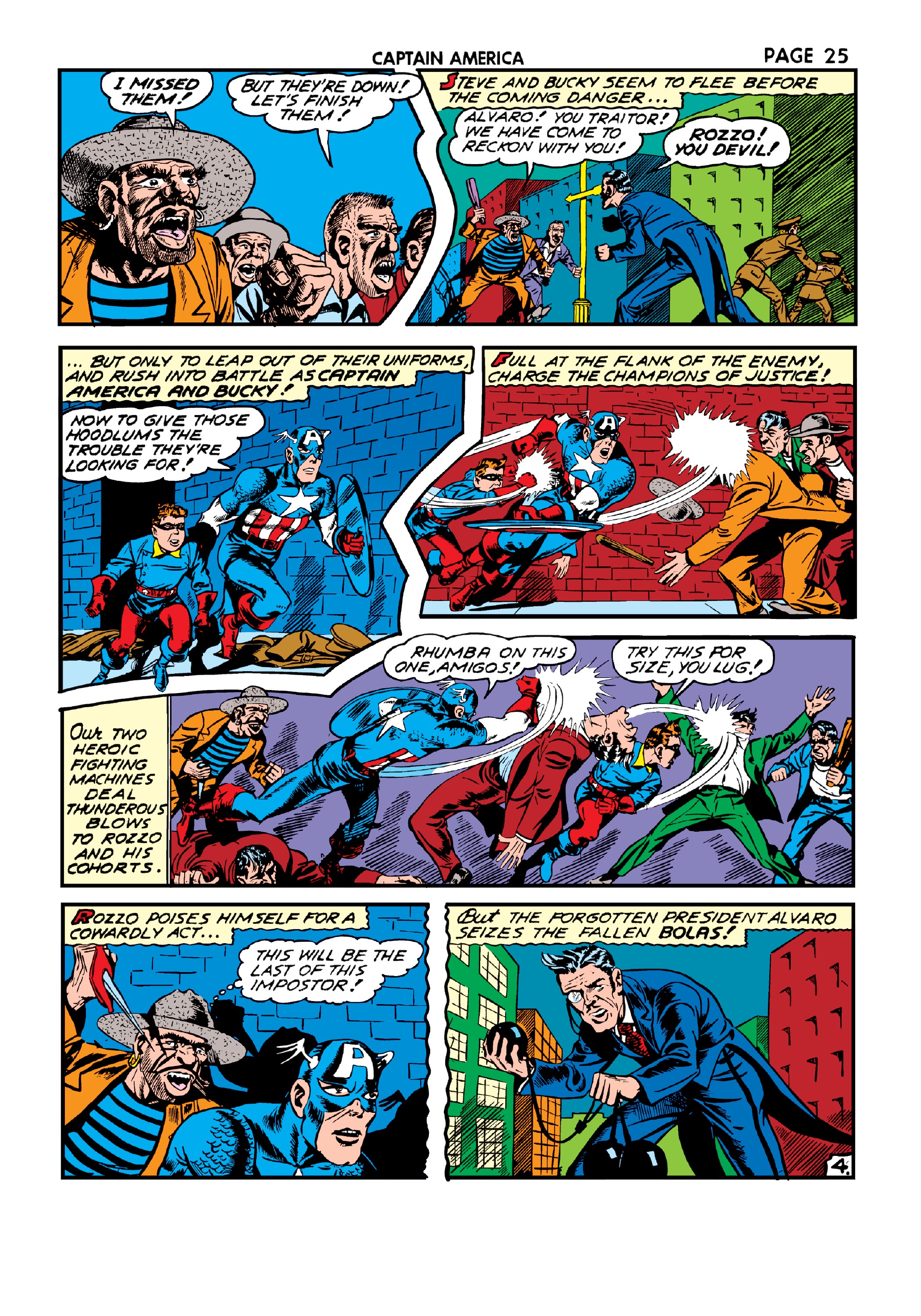 Read online Marvel Masterworks: Golden Age Captain America comic -  Issue # TPB 3 (Part 3) - 32
