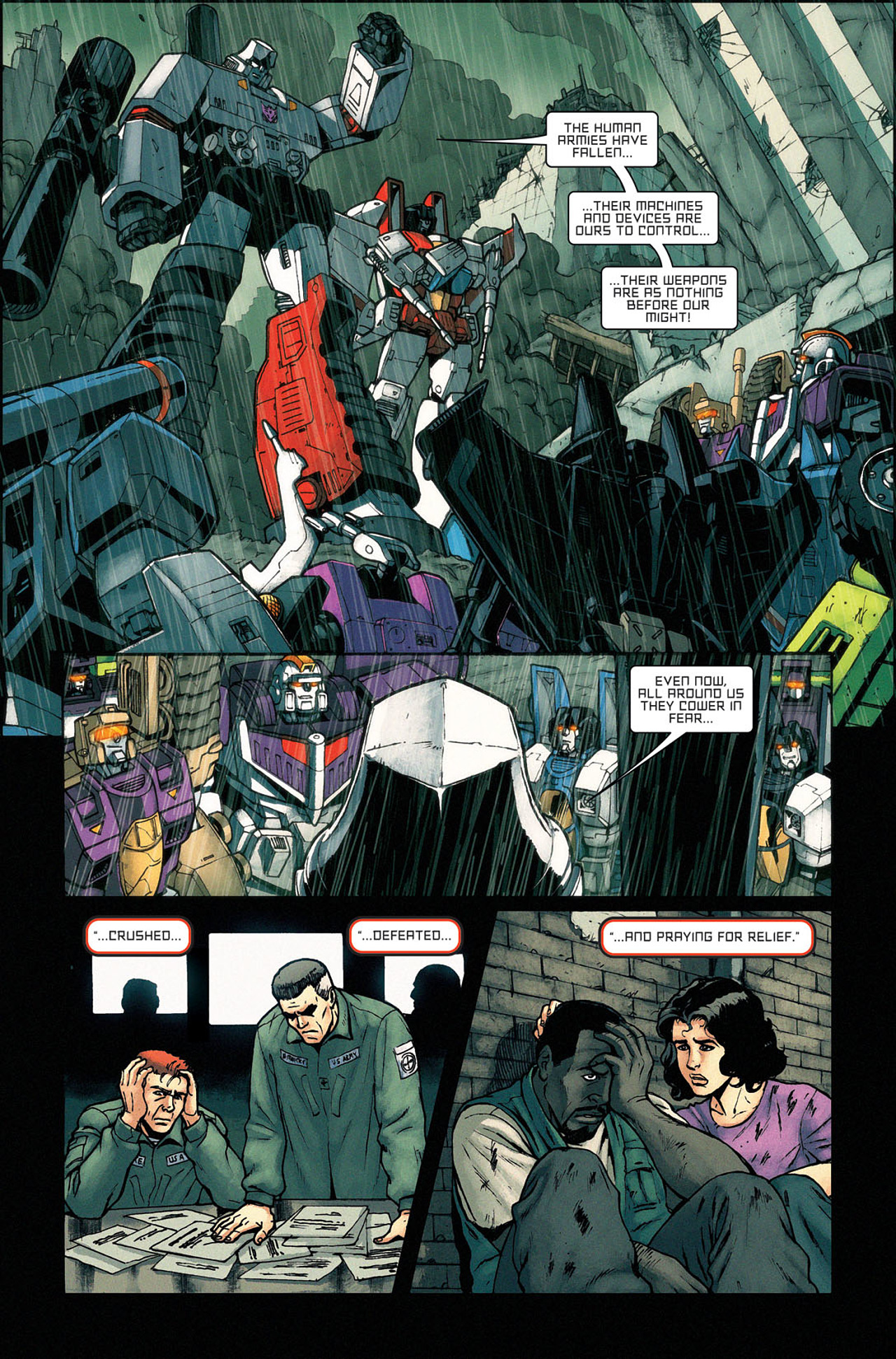 Read online The Transformers: All Hail Megatron comic -  Issue #4 - 6