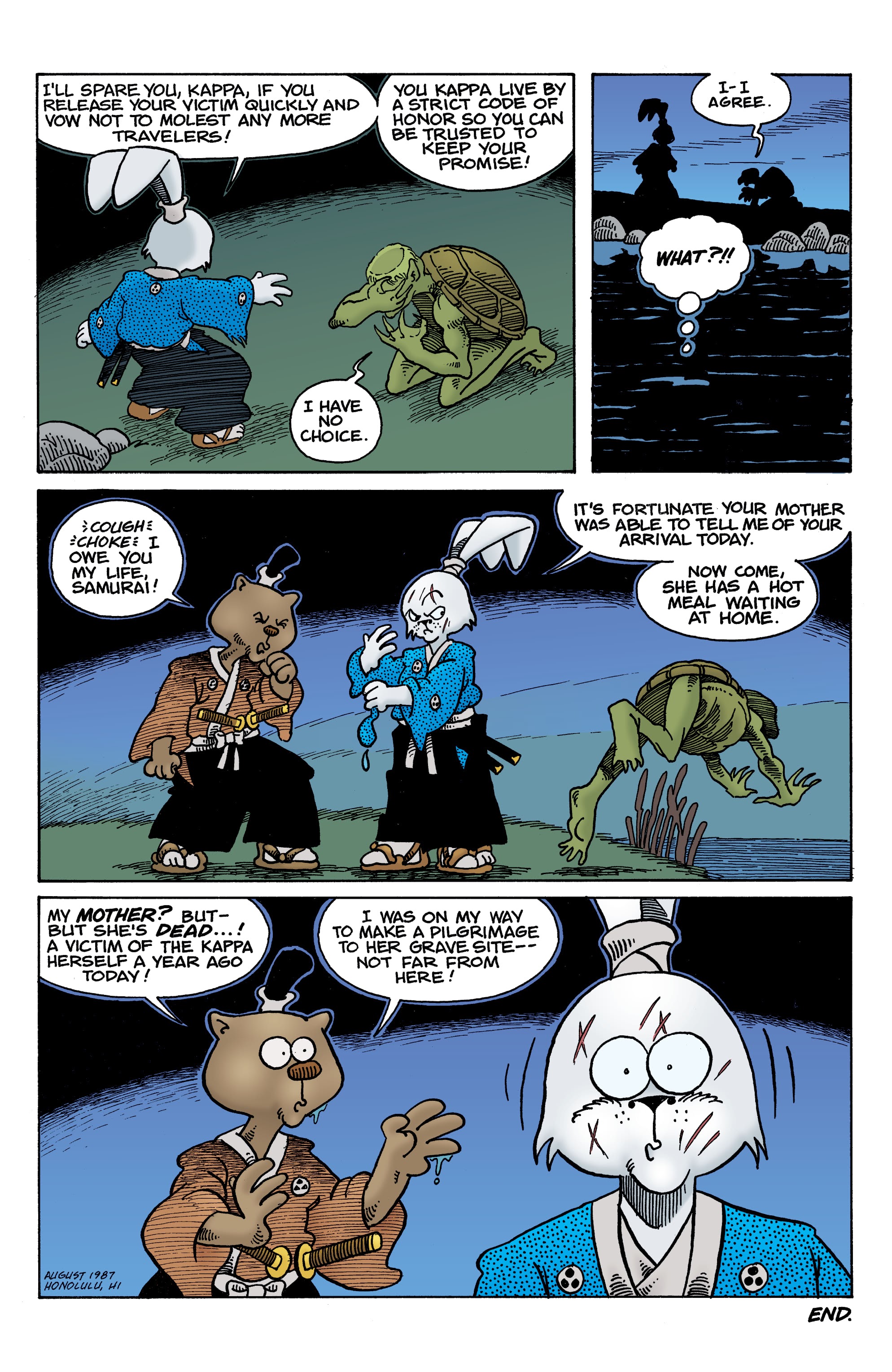 Read online Usagi Yojimbo Color Classics comic -  Issue #5 - 22