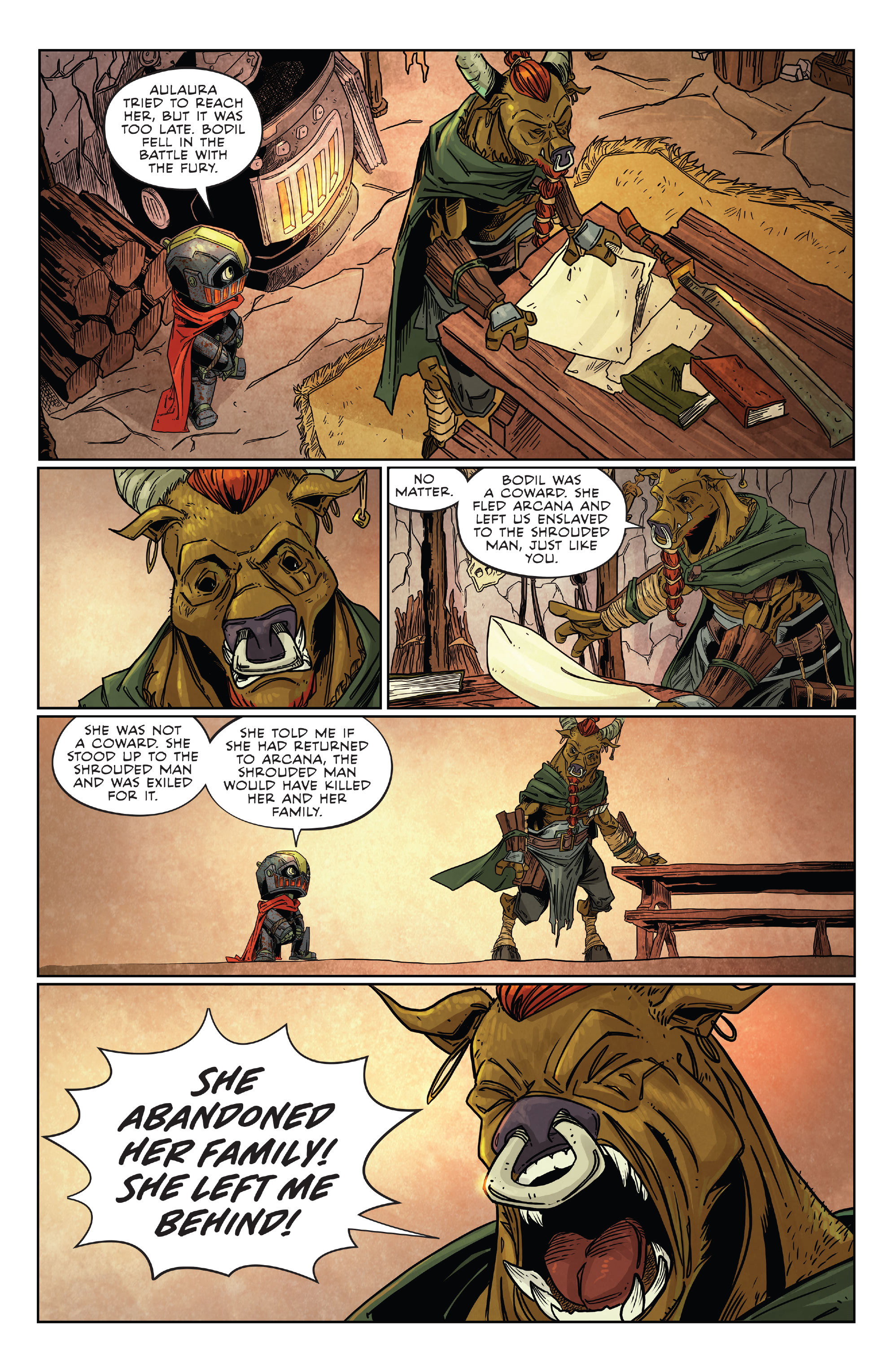 Read online Canto III: Lionhearted comic -  Issue #4 - 9