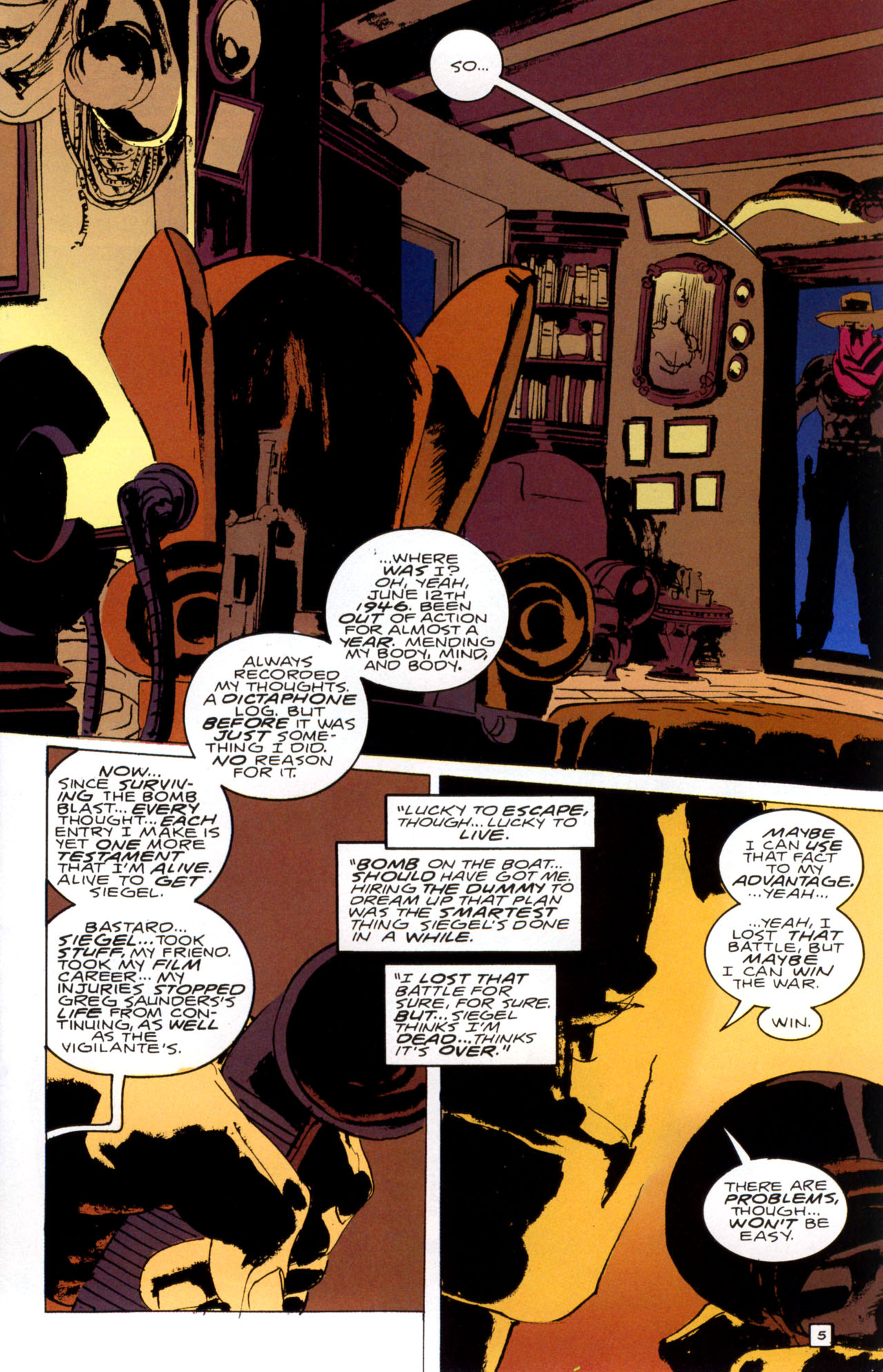 Read online Vigilante: City Lights, Prairie Justice comic -  Issue #3 - 6