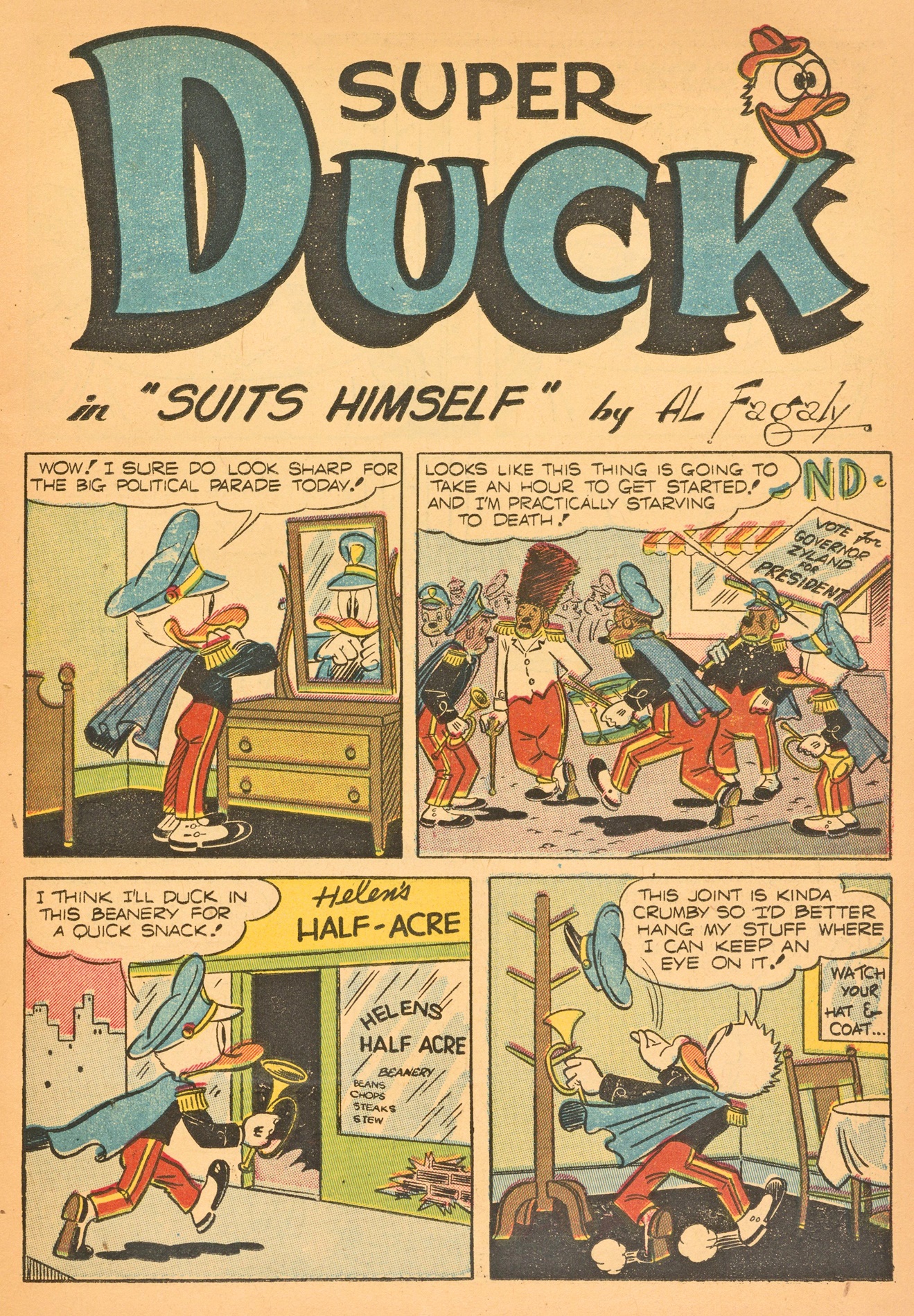 Read online Super Duck Comics comic -  Issue #24 - 15