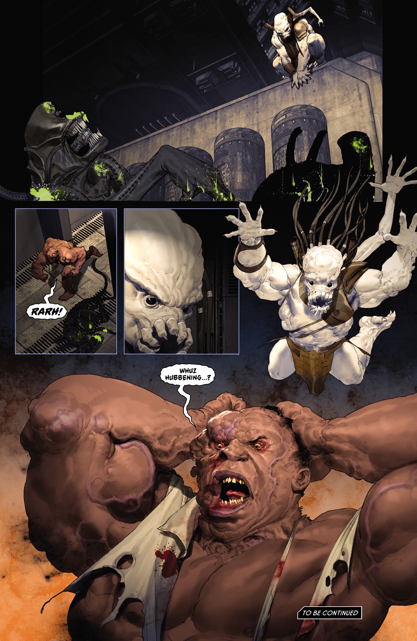 Read online Alien vs. Predator: Fire and Stone comic -  Issue #3 - 24