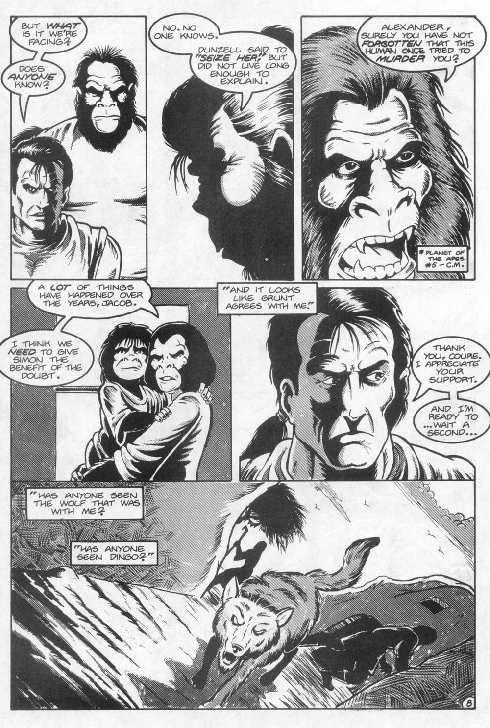 Read online Planet of the Apes (1990) comic -  Issue #23 - 10
