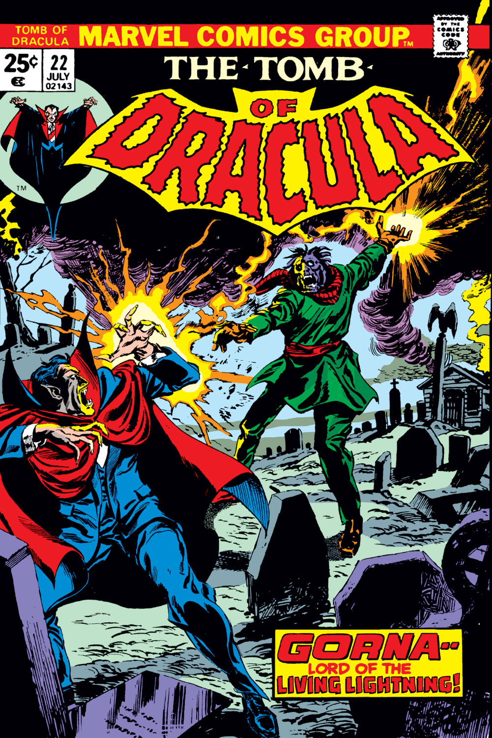 Read online Tomb of Dracula (1972) comic -  Issue #22 - 1