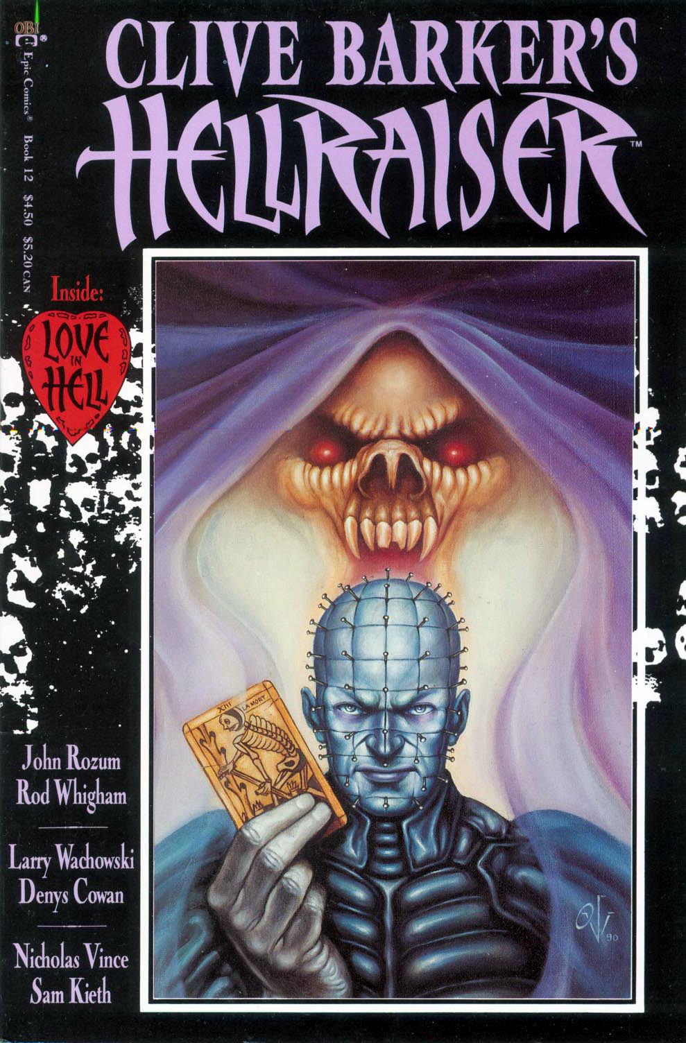 Read online Clive Barker's Hellraiser (1989) comic -  Issue #12 - 1