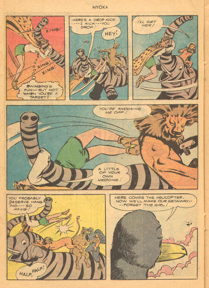 Read online Nyoka the Jungle Girl (1945) comic -  Issue #9 - 18