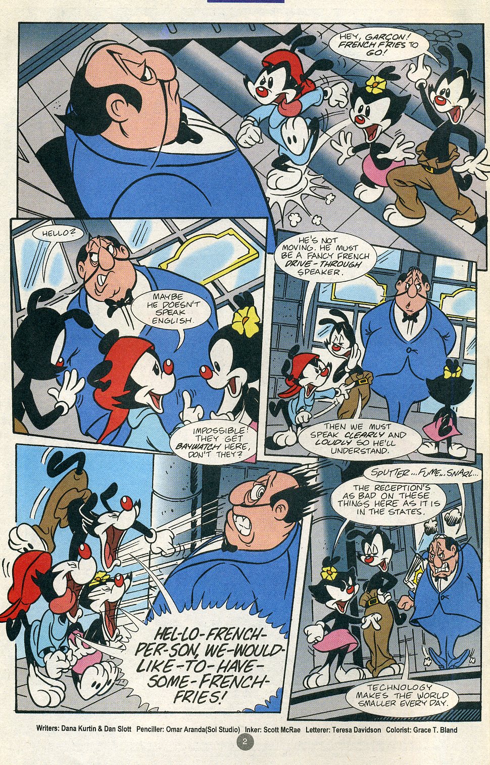 Read online Animaniacs comic -  Issue #18 - 4