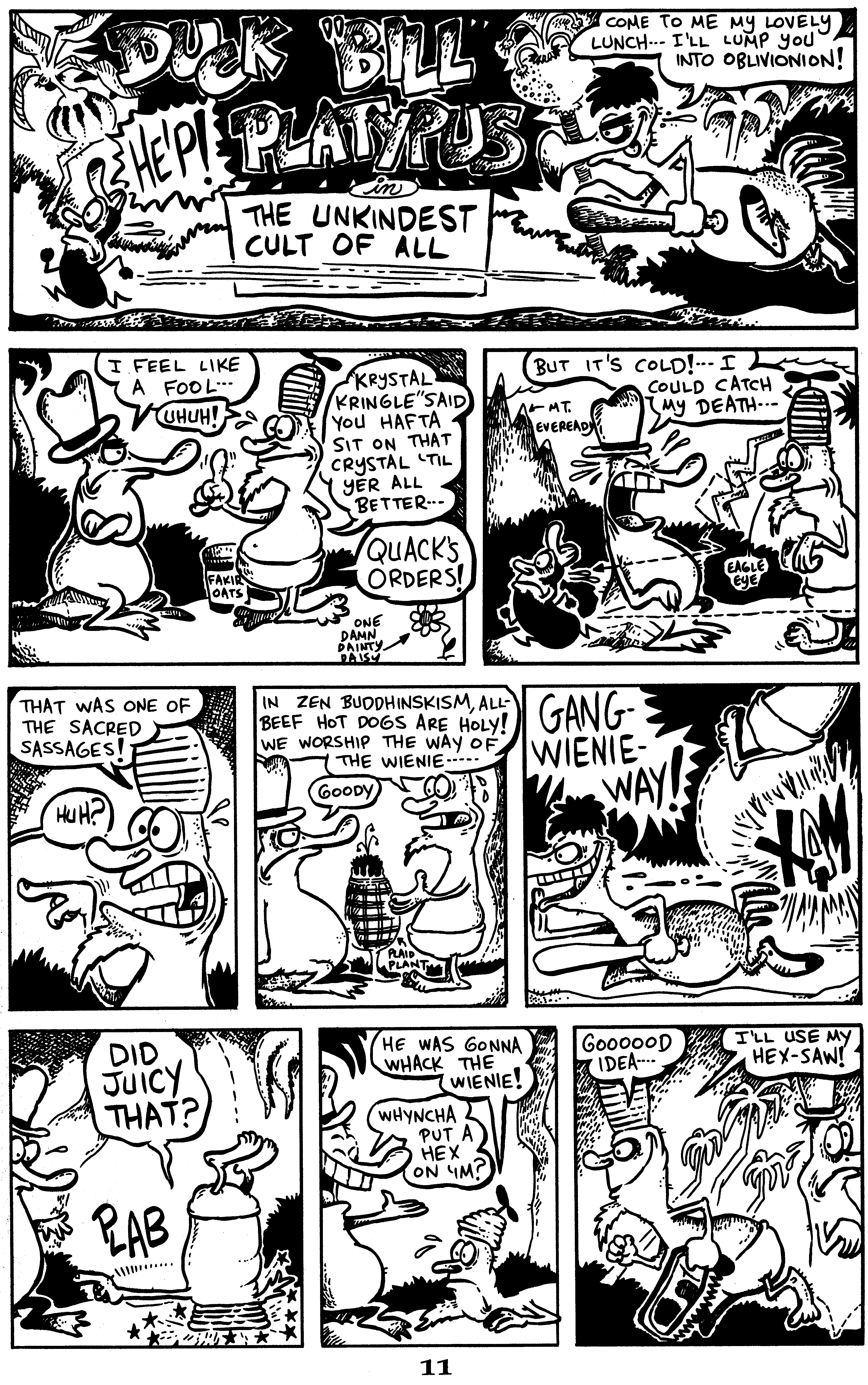 Read online Critters comic -  Issue #36 - 13