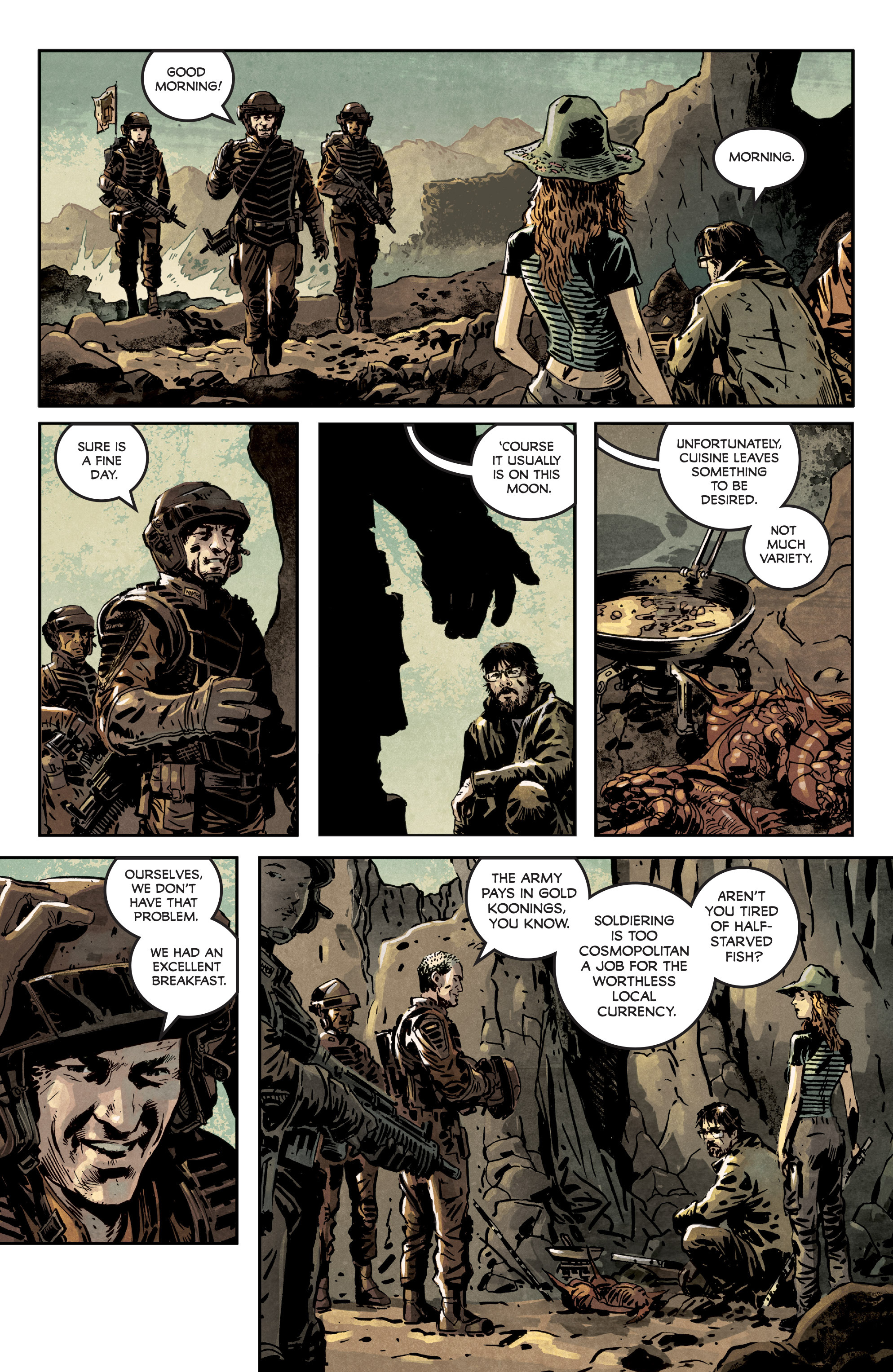 Read online Invisible Republic comic -  Issue #1 - 12