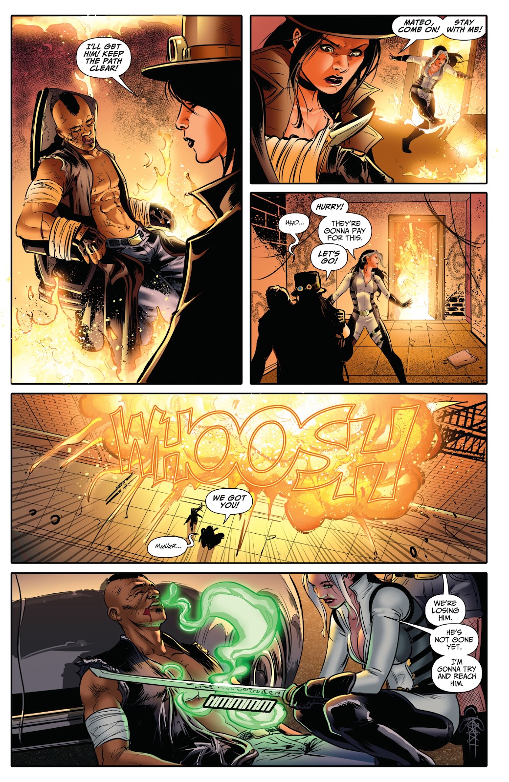 Van Helsing: Steampunk issue Full - Page 22