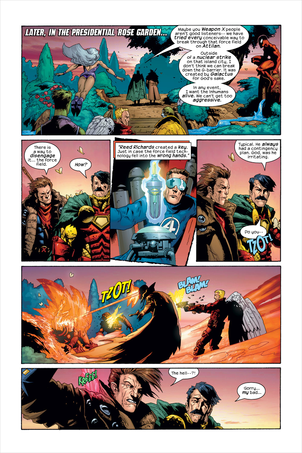 Read online Exiles (2001) comic -  Issue #24 - 6