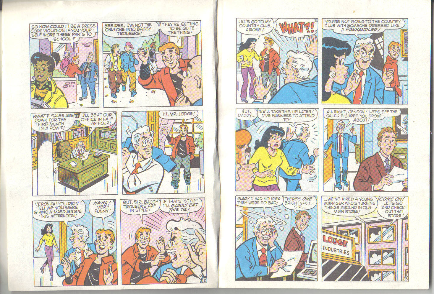 Read online Archie Digest Magazine comic -  Issue #125 - 3