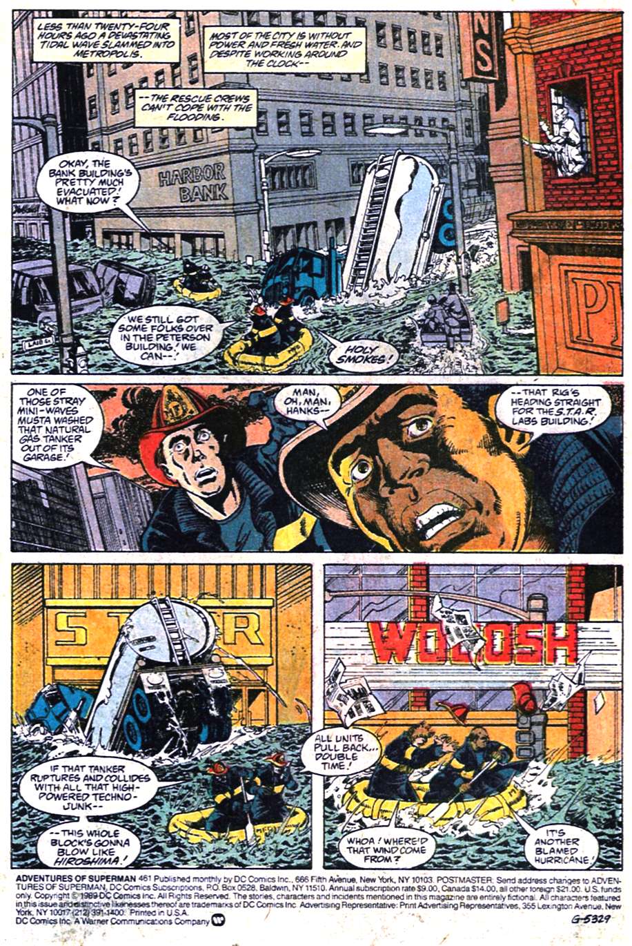 Read online Adventures of Superman (1987) comic -  Issue #461 - 2