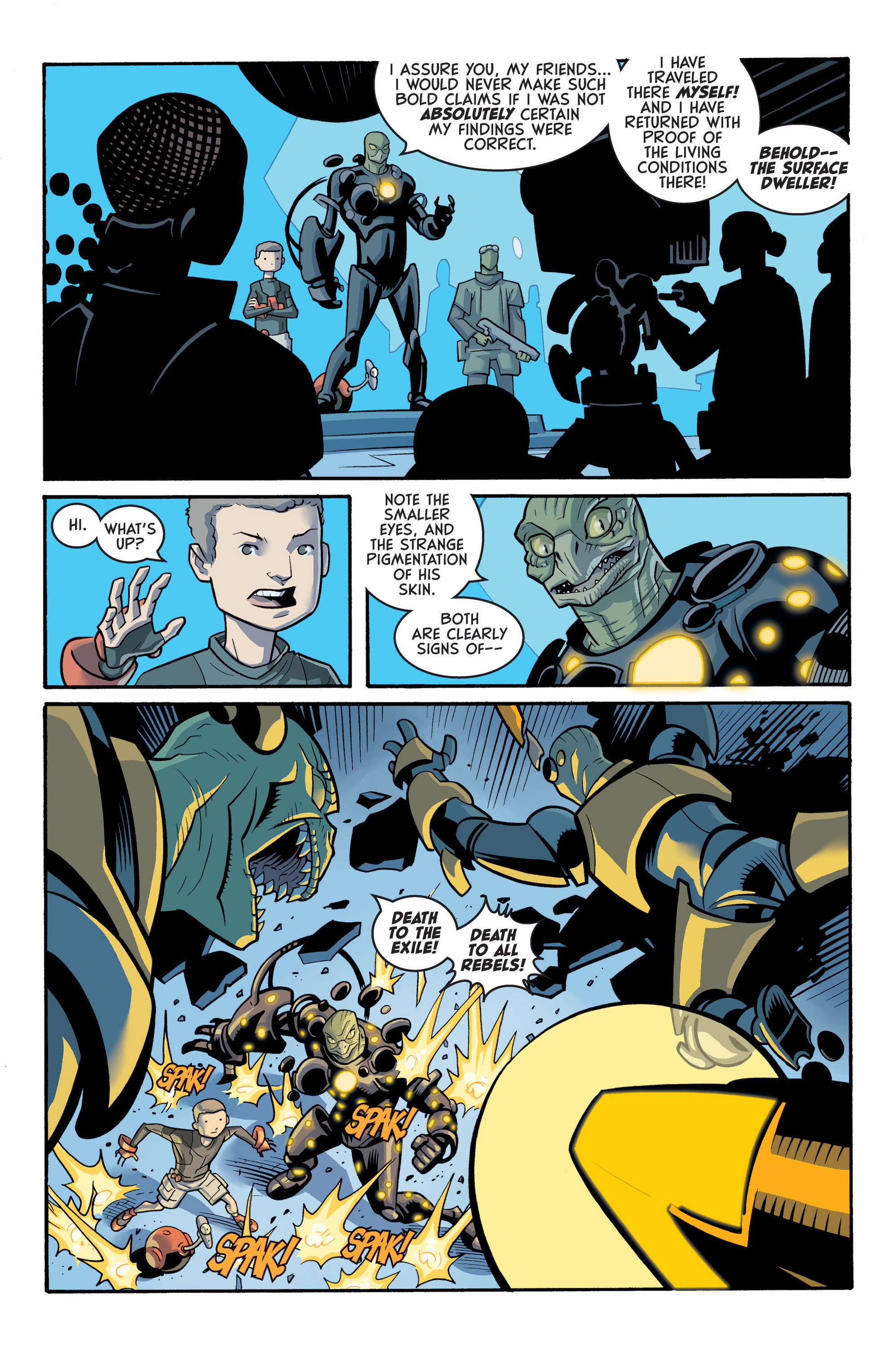 Read online Super Dinosaur (2011) comic -  Issue #14 - 17