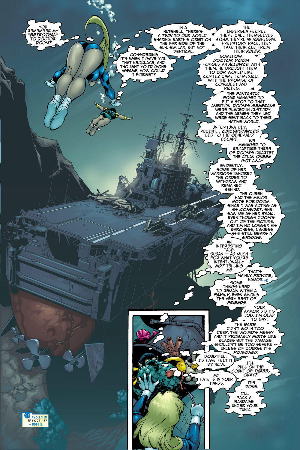 Read online Fantastic Four (1998) comic -  Issue #32 - 13