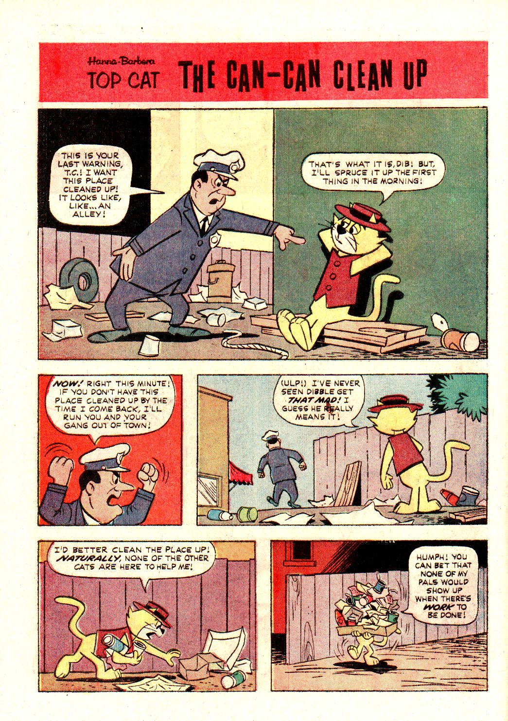 Read online Top Cat (1962) comic -  Issue #6 - 10