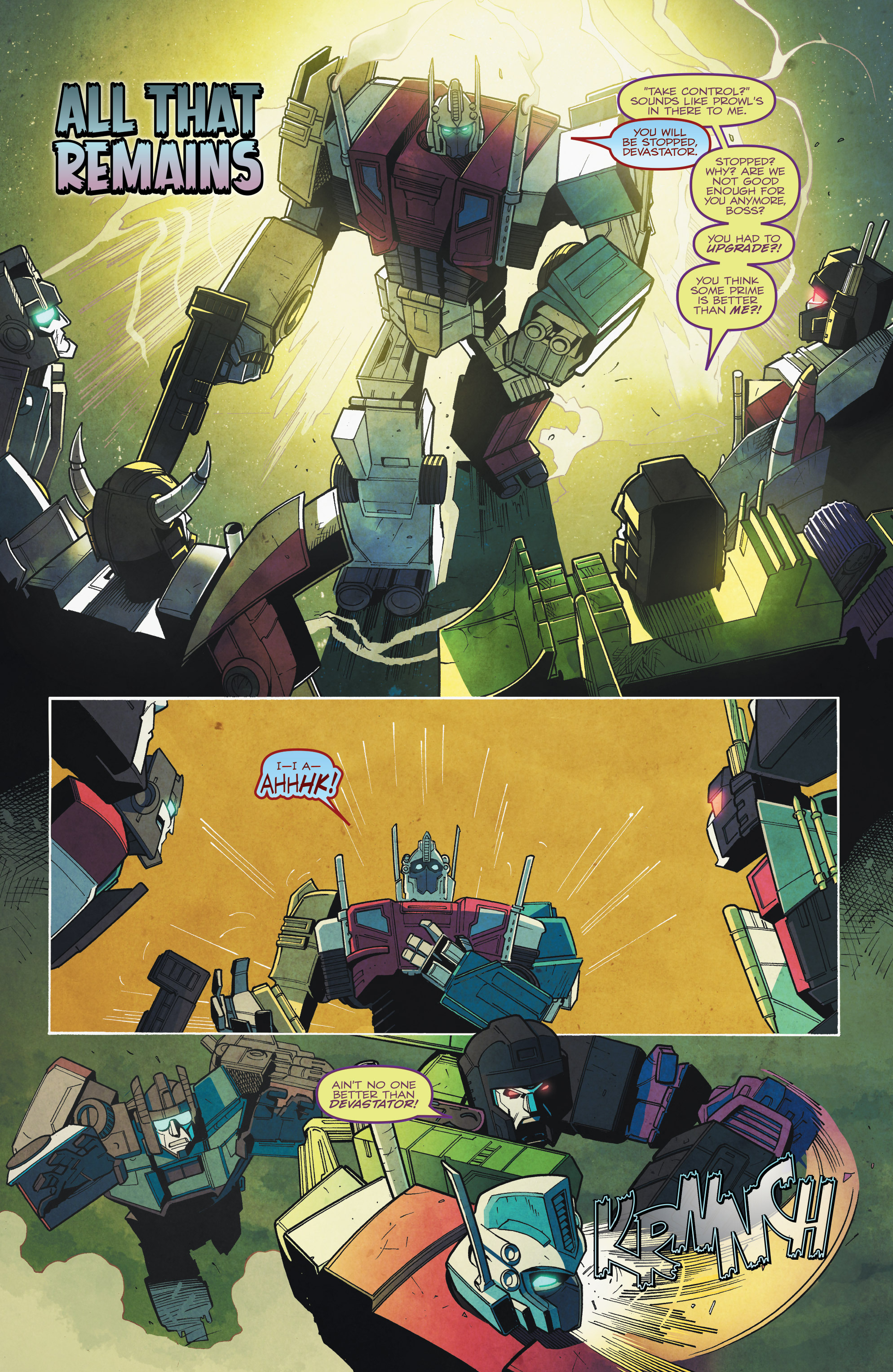 Read online Transformers: Combiner Wars comic -  Issue # TPB - 126