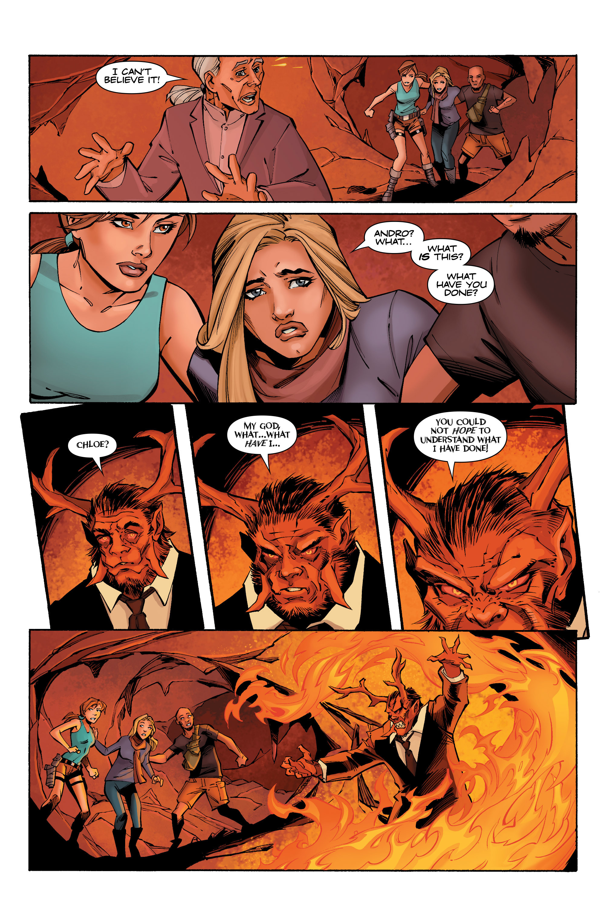 Read online Lara Croft and the Frozen Omen comic -  Issue #5 - 20