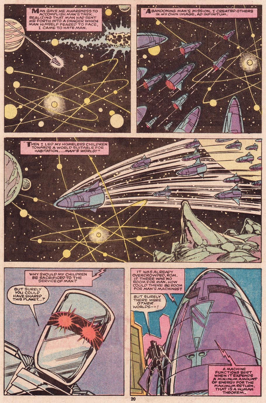 Read online ROM (1979) comic -  Issue #68 - 21