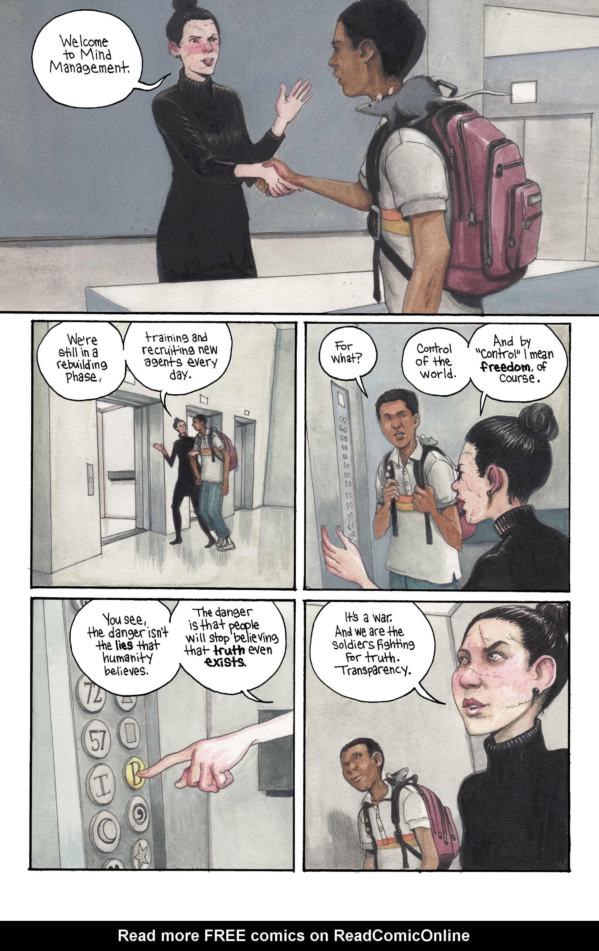 Read online Mind MGMT: Bootleg comic -  Issue #1 - 20