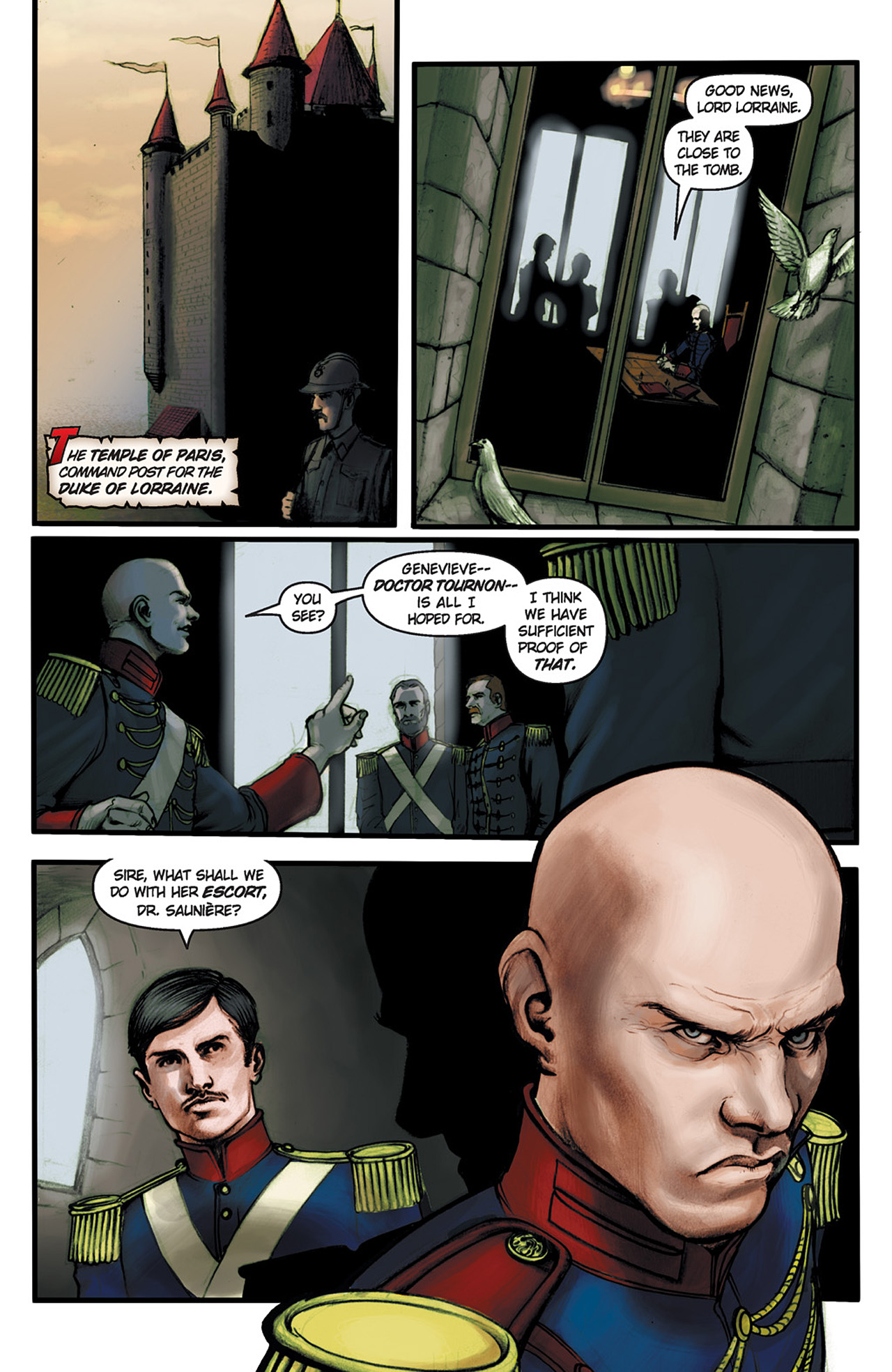 Read online Rex Mundi (2006) comic -  Issue # TPB 4 - 121