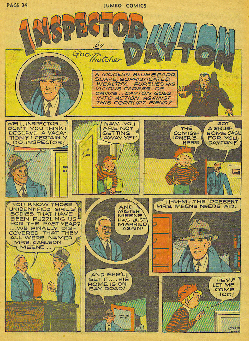 Read online Jumbo Comics comic -  Issue #26 - 34
