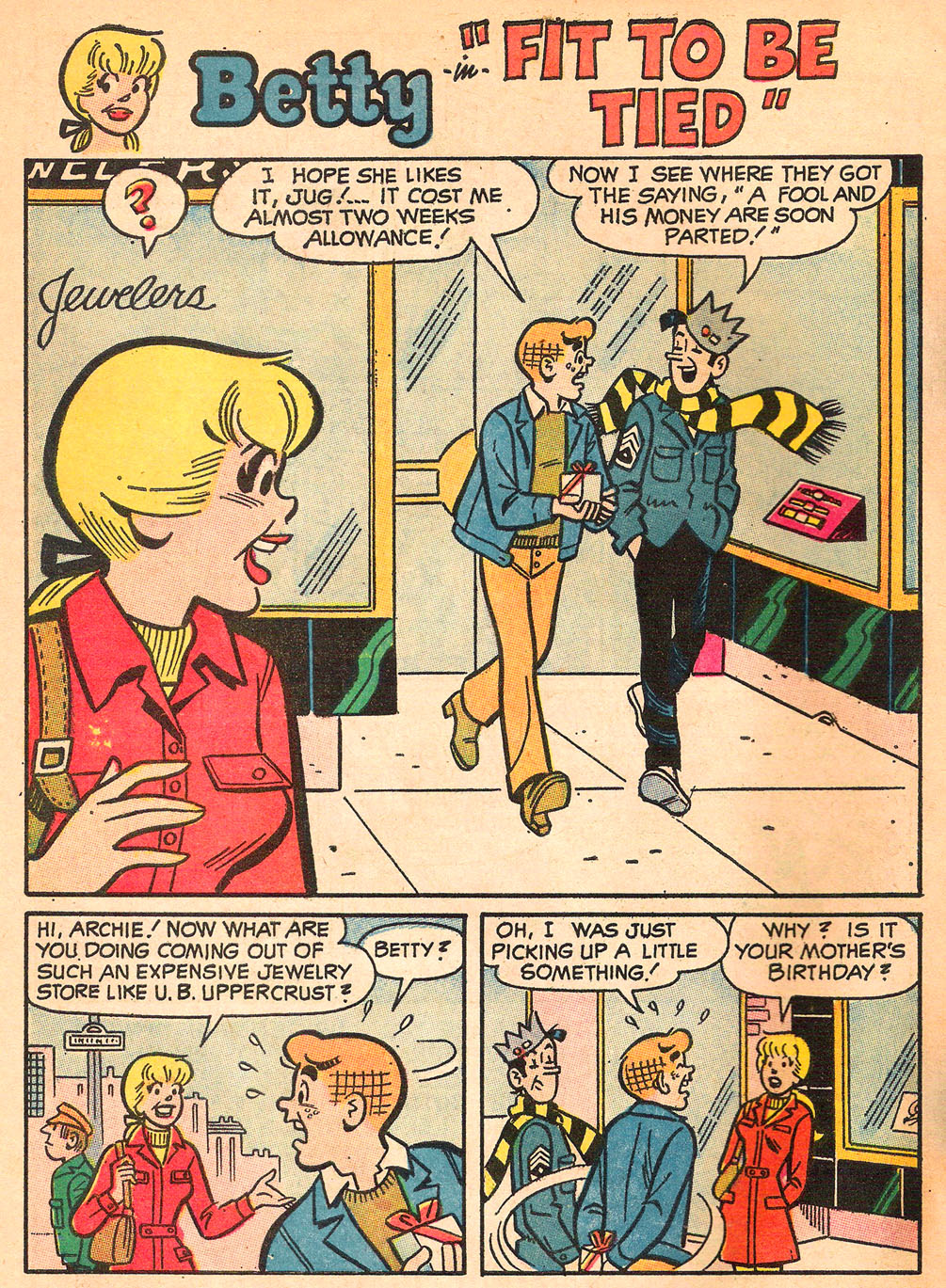 Read online Archie's Girls Betty and Veronica comic -  Issue #185 - 10