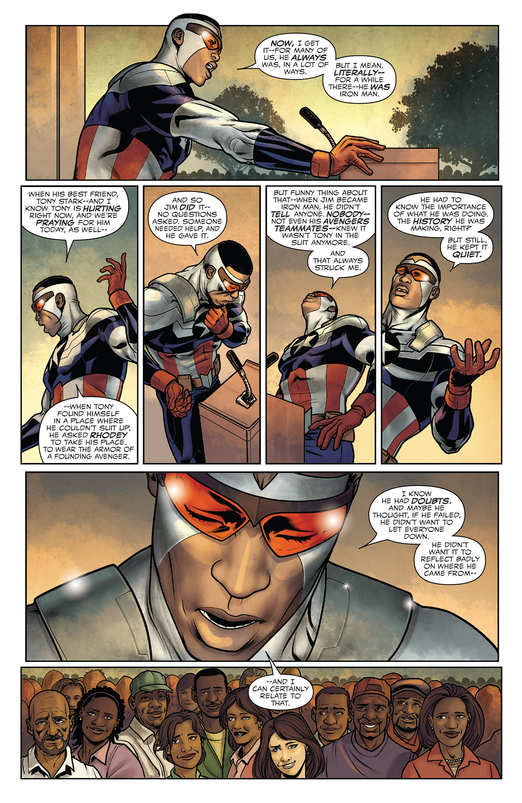 Read online Captain America: Sam Wilson comic -  Issue #10 - 16