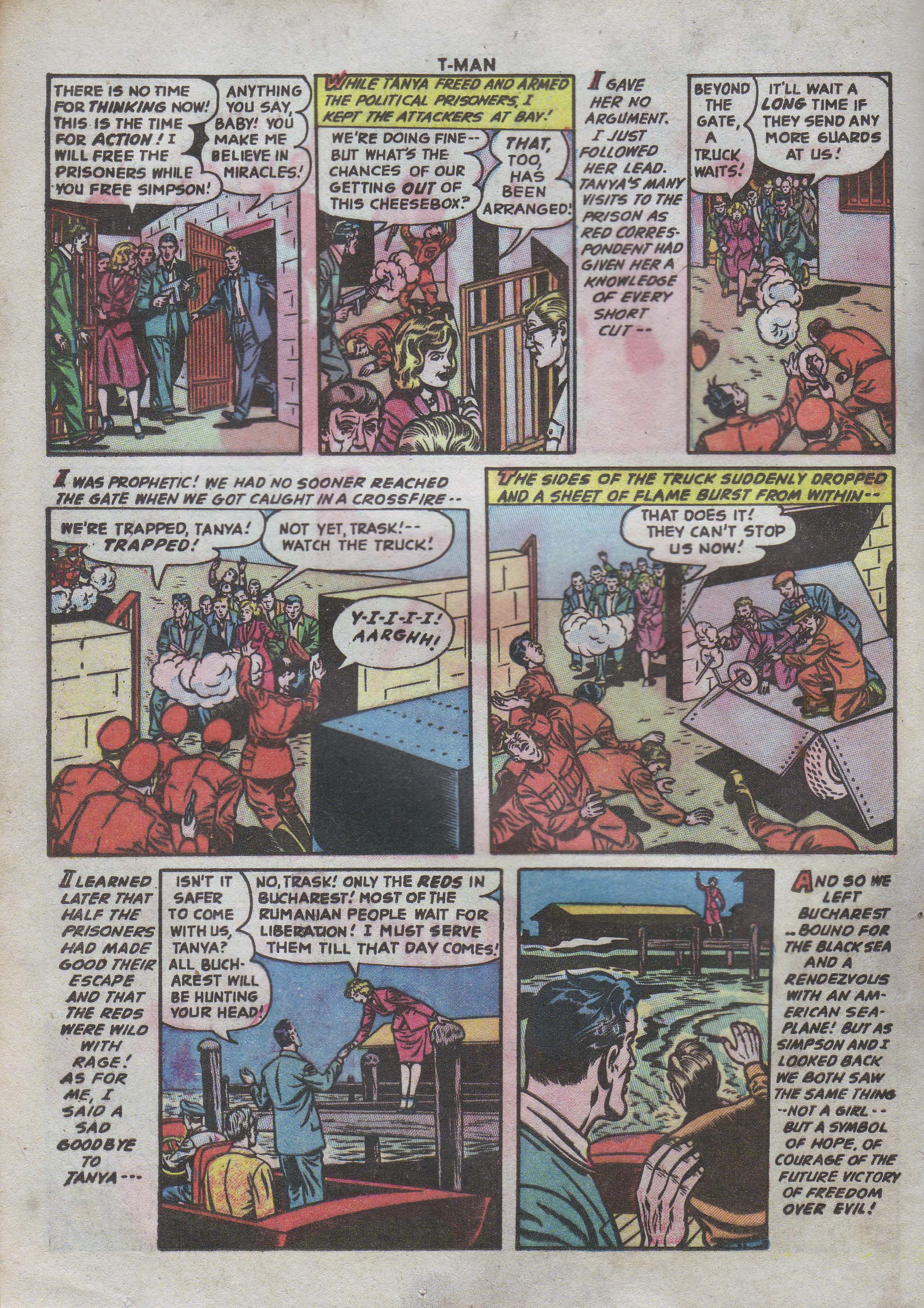 Read online T-Man: World Wide Trouble Shooter comic -  Issue #9 - 24