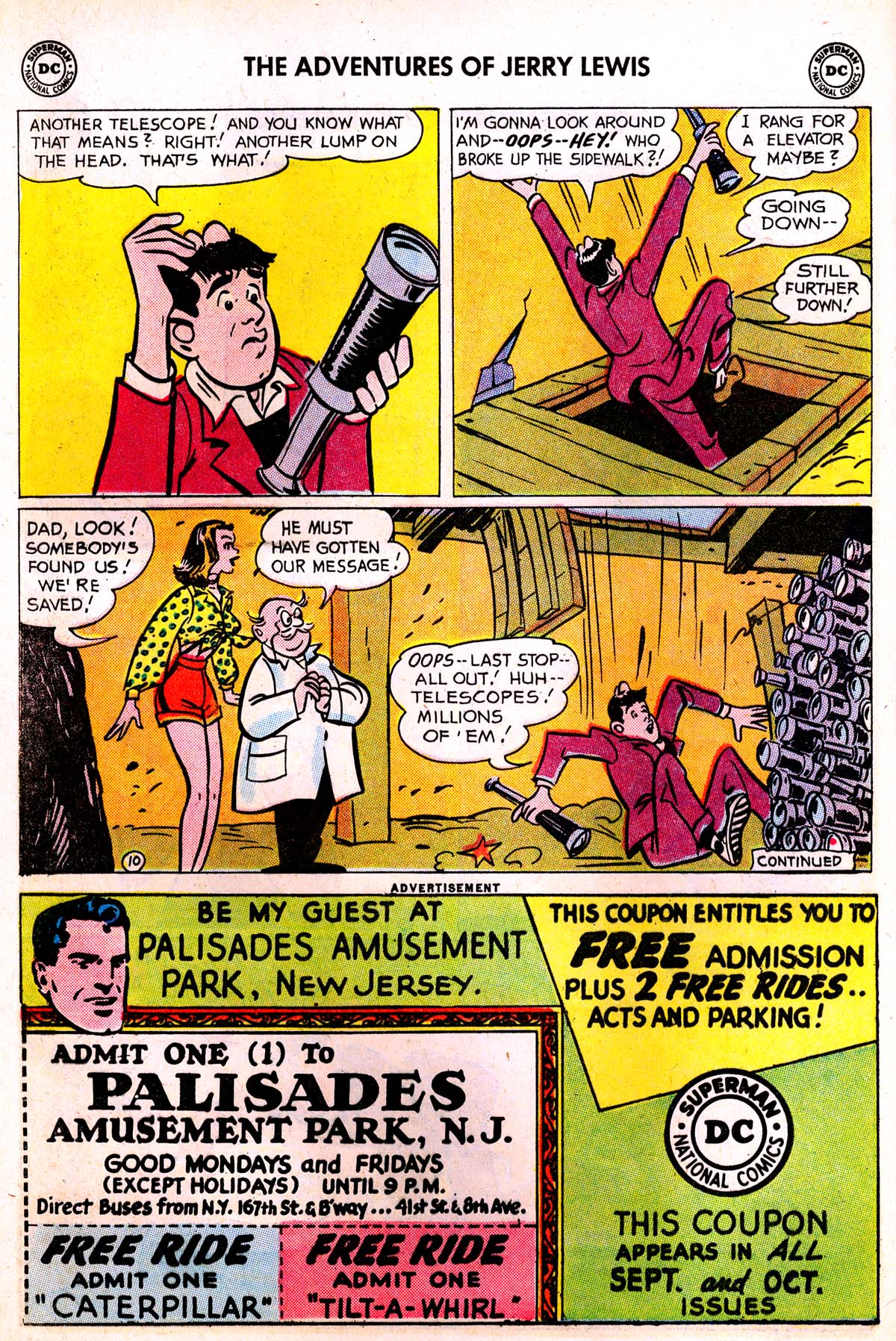 Read online The Adventures of Jerry Lewis comic -  Issue #60 - 12
