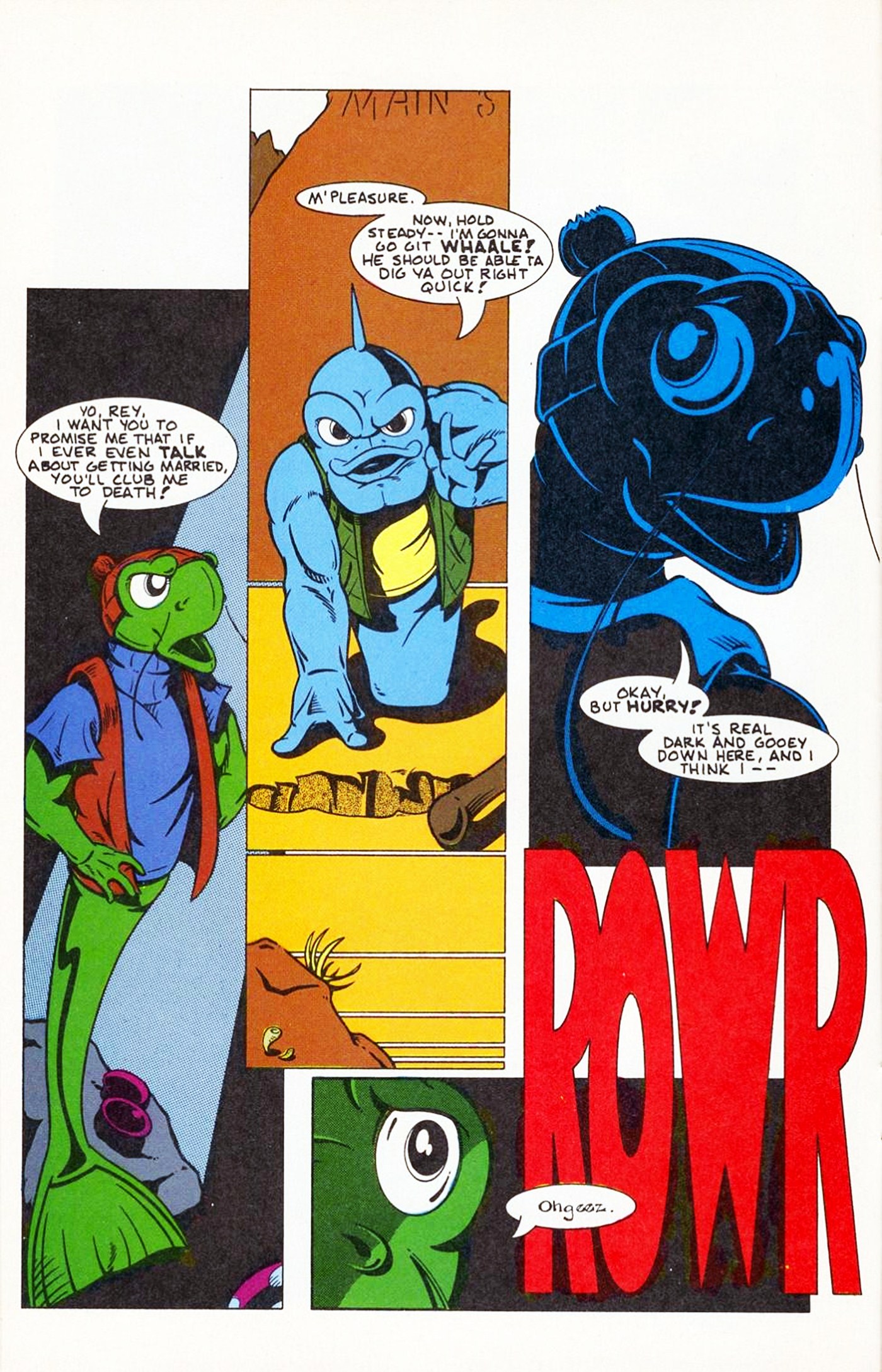 Read online The Fish Police comic -  Issue #12 - 12