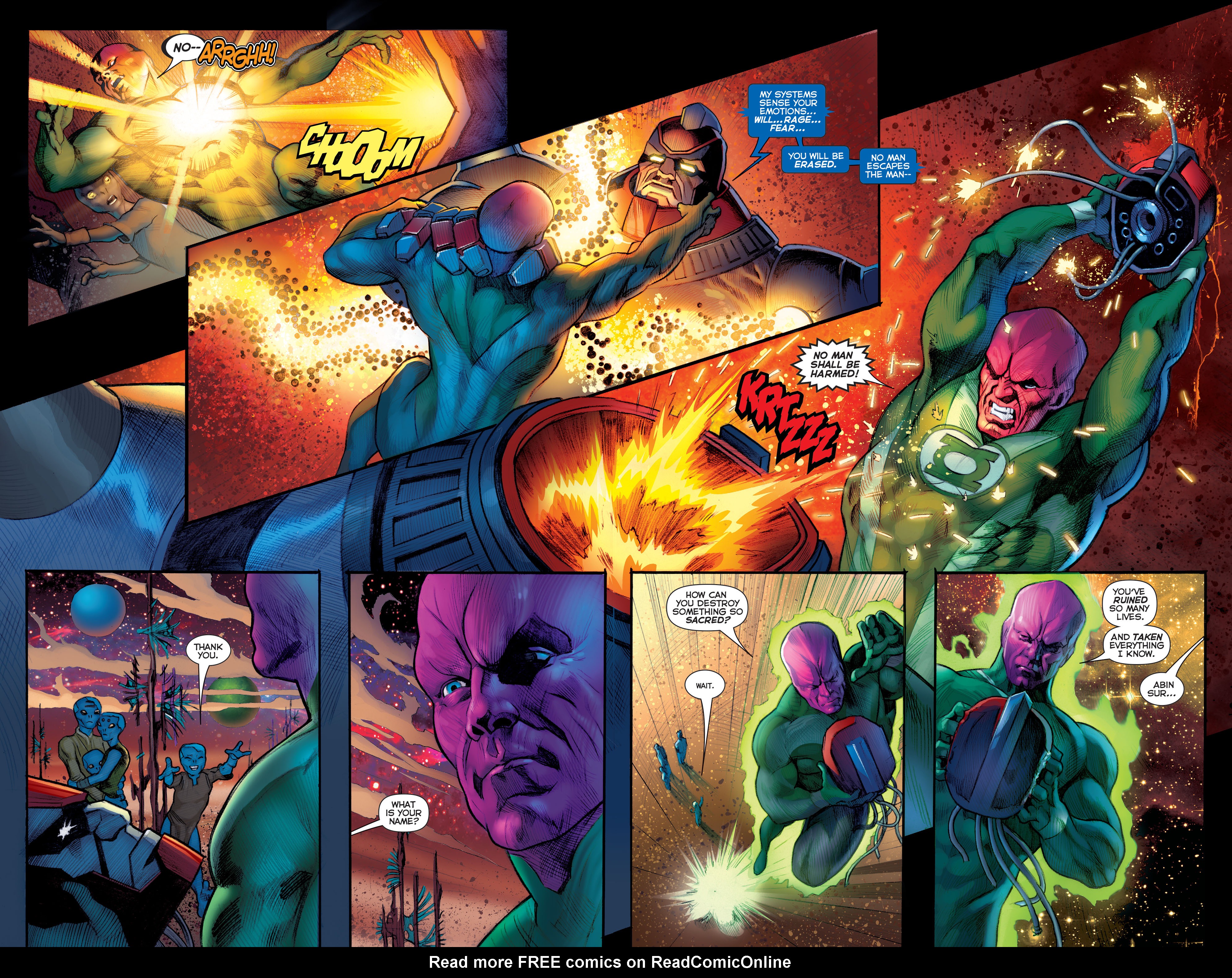 Read online Flashpoint: The World of Flashpoint Featuring Green Lantern comic -  Issue # Full - 12