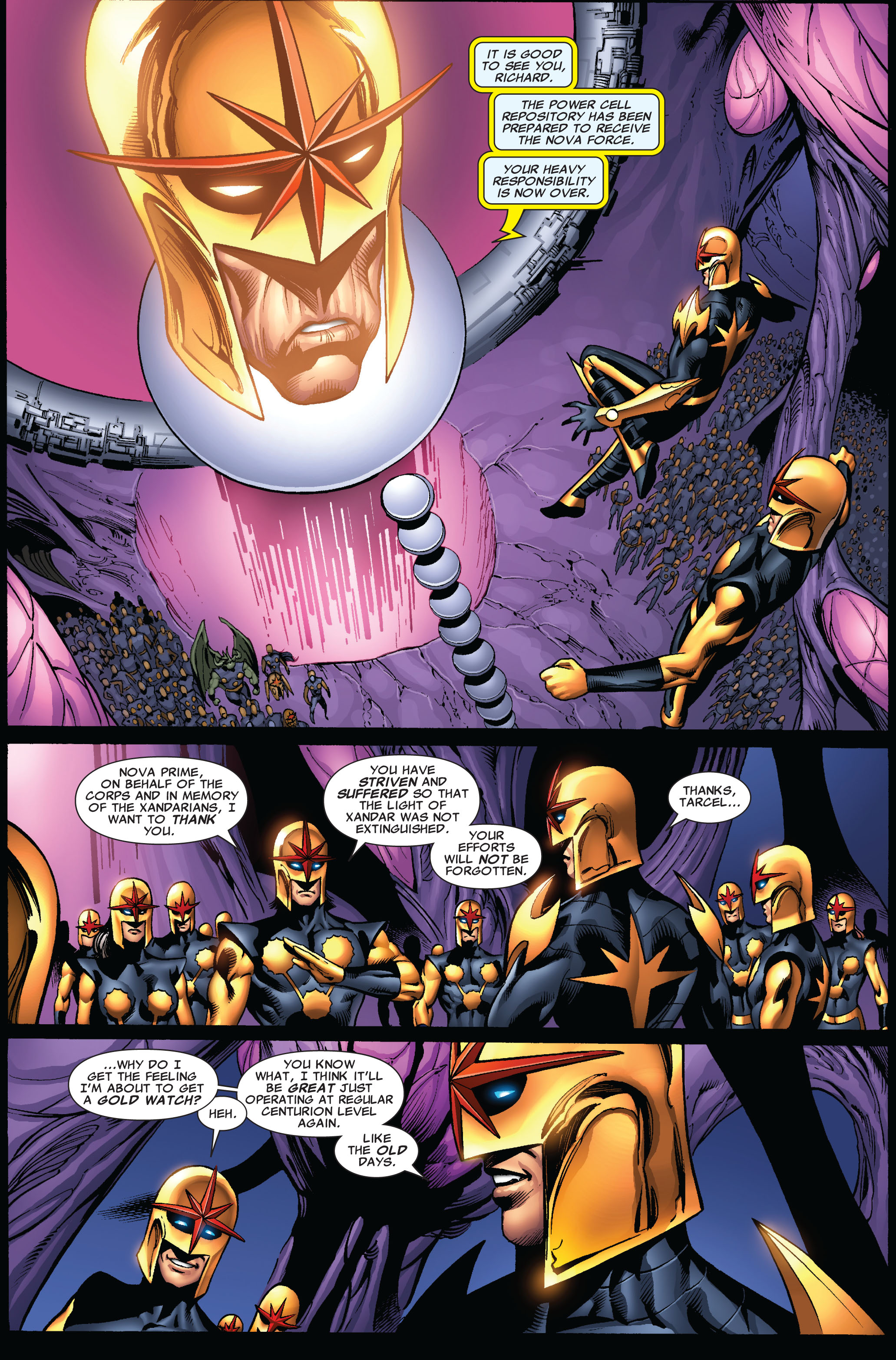 Read online Nova (2007) comic -  Issue #21 - 17