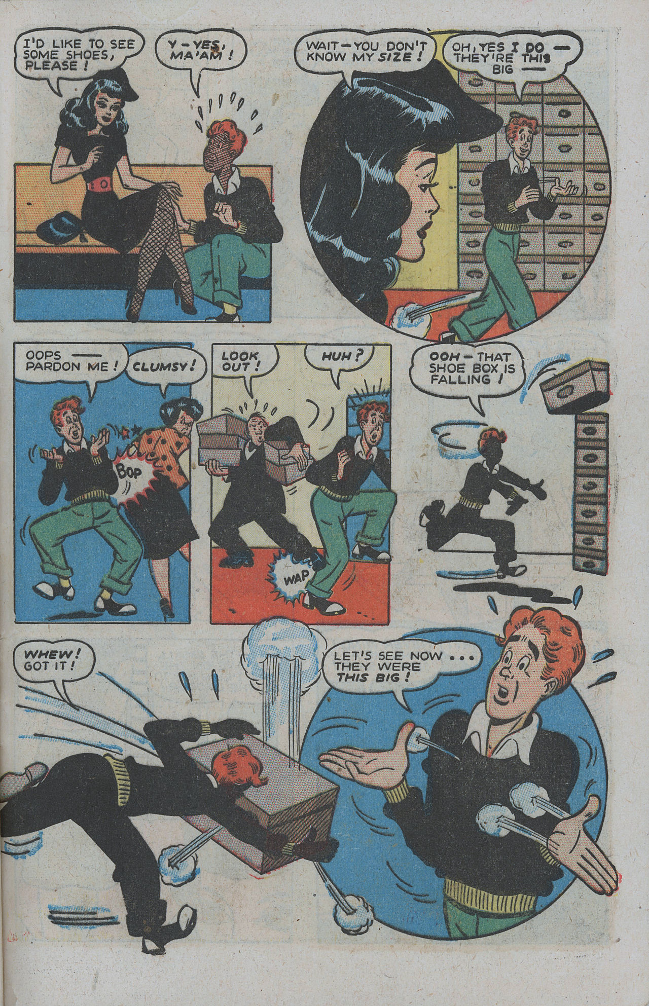Read online Willie Comics (1946) comic -  Issue #12 - 45