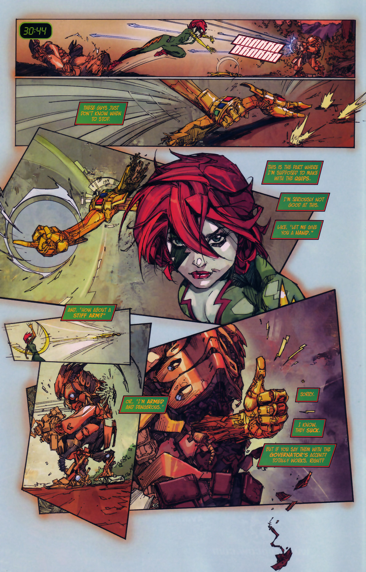 Read online Velocity (2010) comic -  Issue #3 - 9
