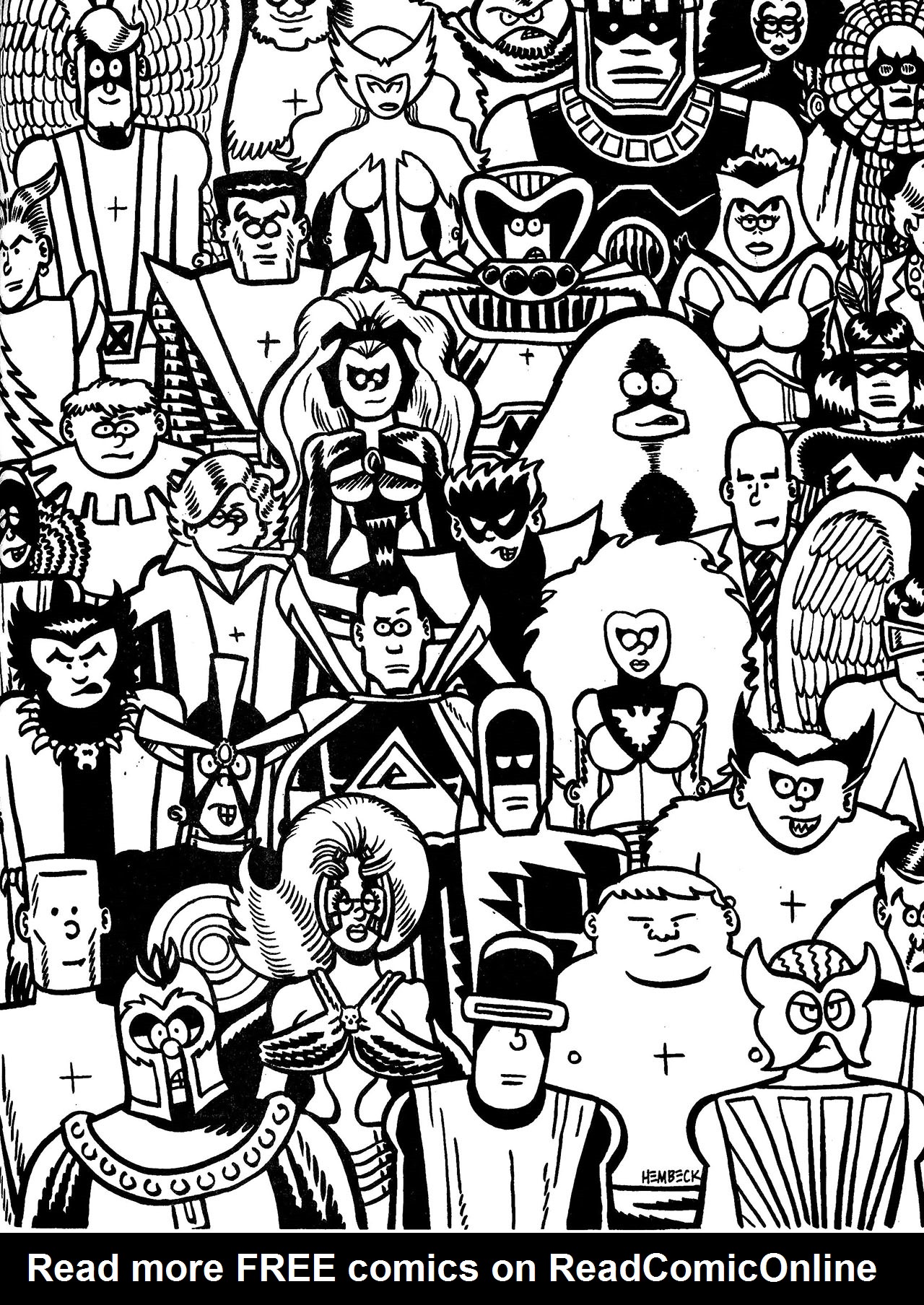 Read online The Nearly Complete Essential Hembeck Archives Omnibus comic -  Issue # TPB (Part 5) - 2