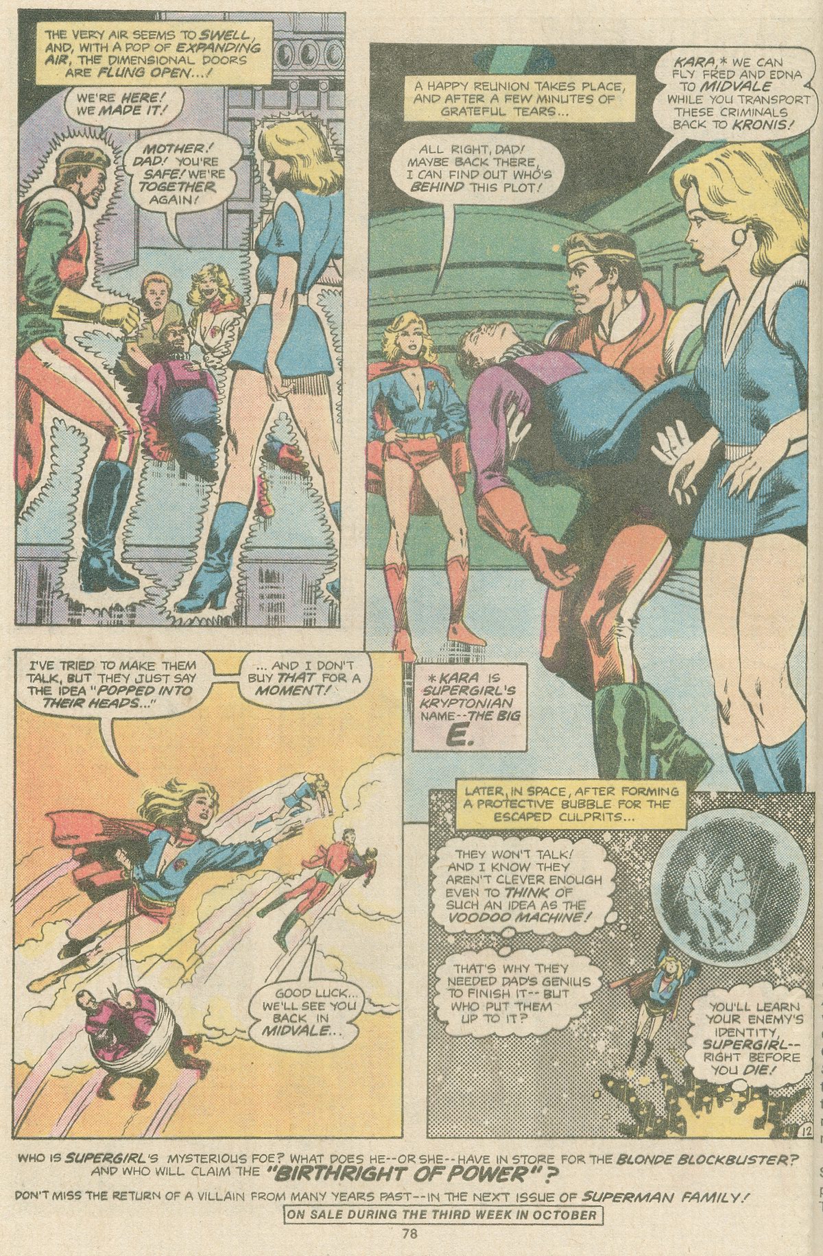 Read online The Superman Family comic -  Issue #186 - 80