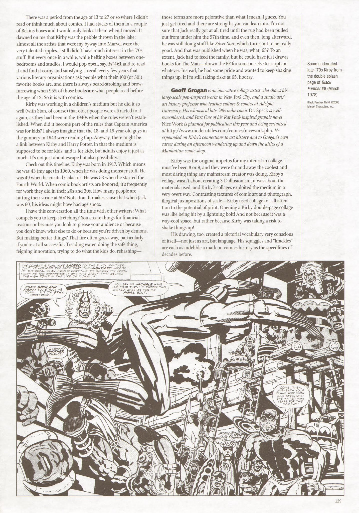 Read online The Jack Kirby Collector comic -  Issue #50 - 130