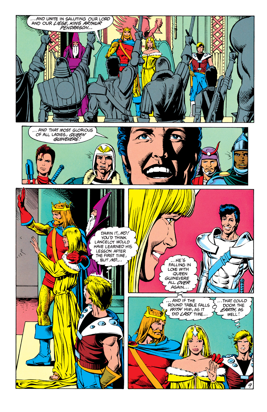 Read online Camelot 3000 comic -  Issue #4 - 11