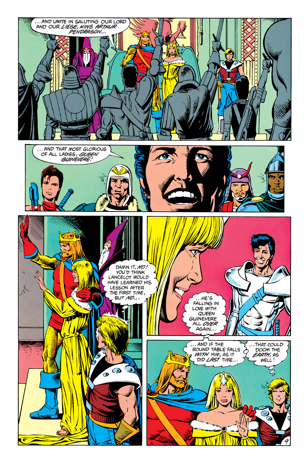 Read online Camelot 3000 comic -  Issue #4 - 11