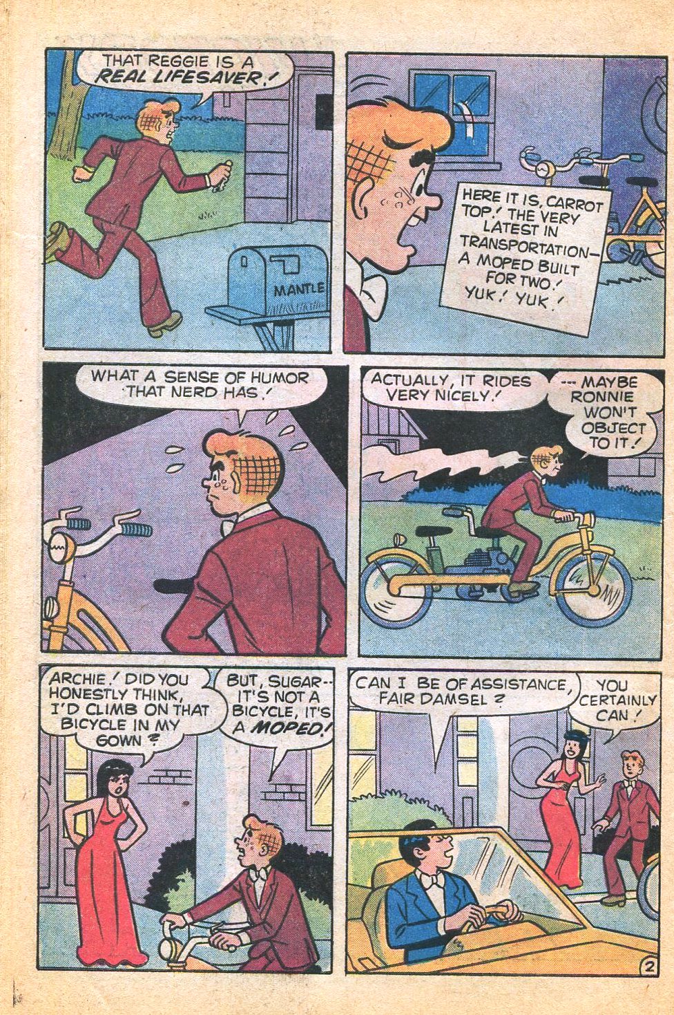 Read online Reggie and Me (1966) comic -  Issue #106 - 30
