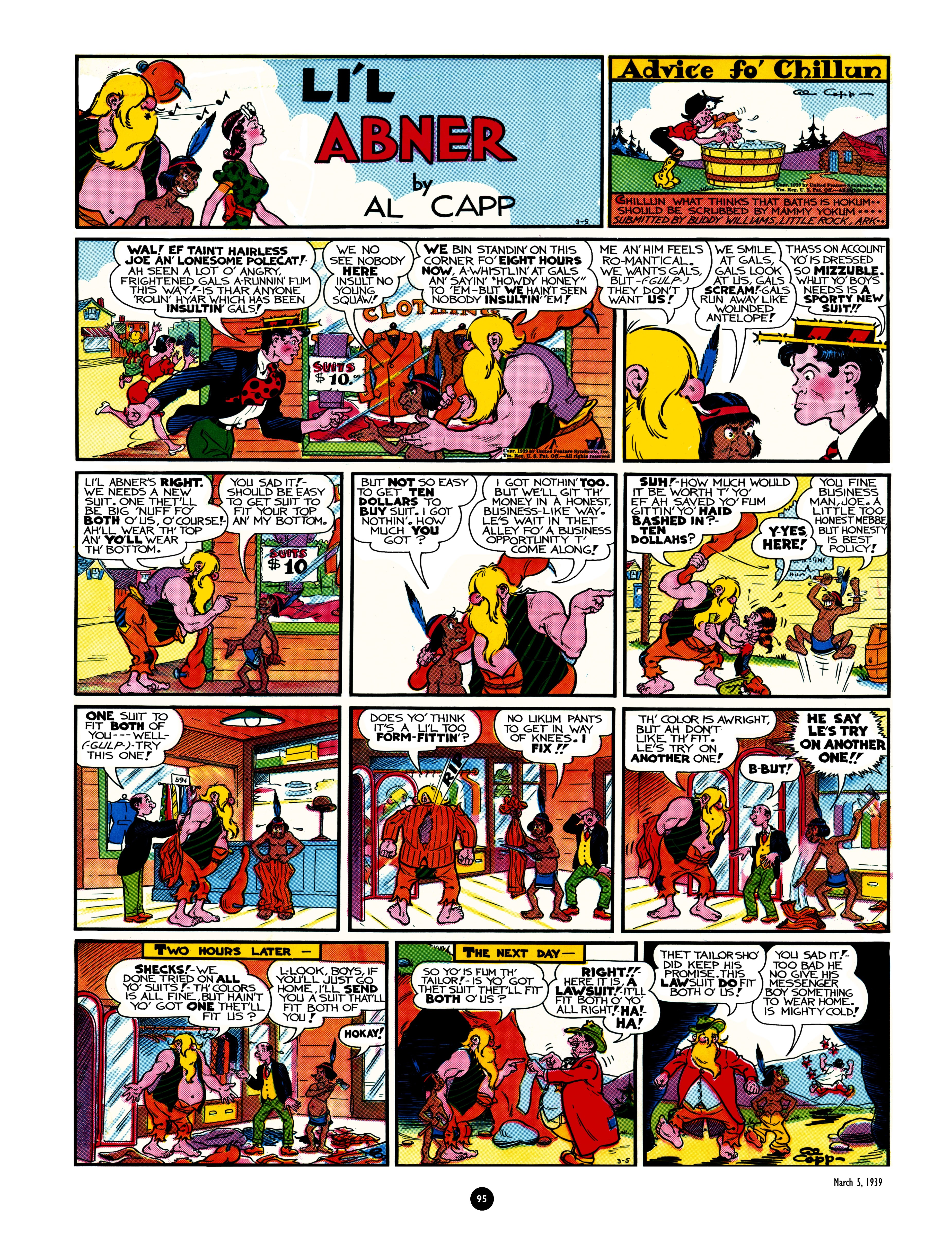 Read online Al Capp's Li'l Abner Complete Daily & Color Sunday Comics comic -  Issue # TPB 3 (Part 1) - 96