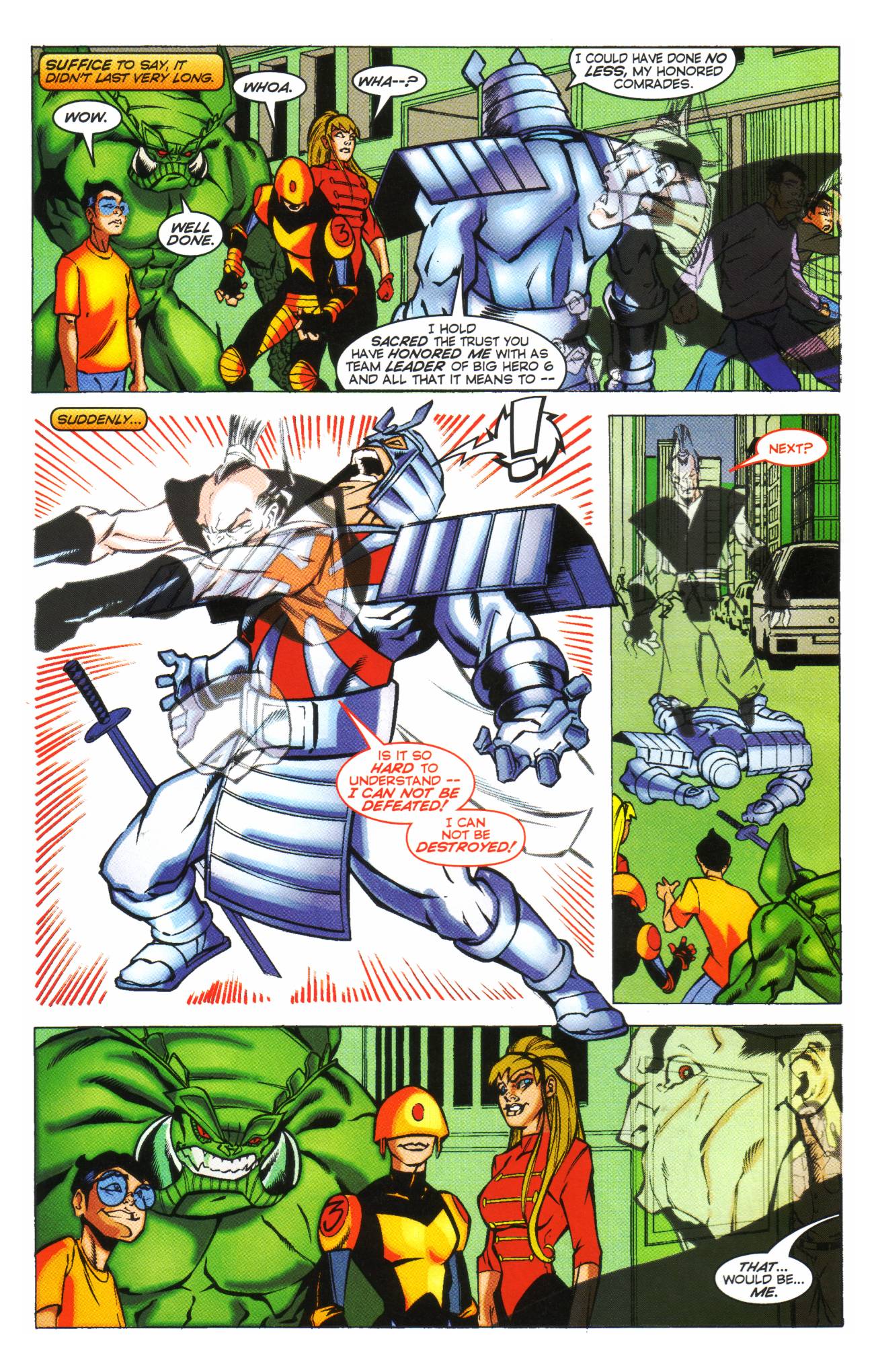 Read online Sunfire & Big Hero Six comic -  Issue #3 - 10