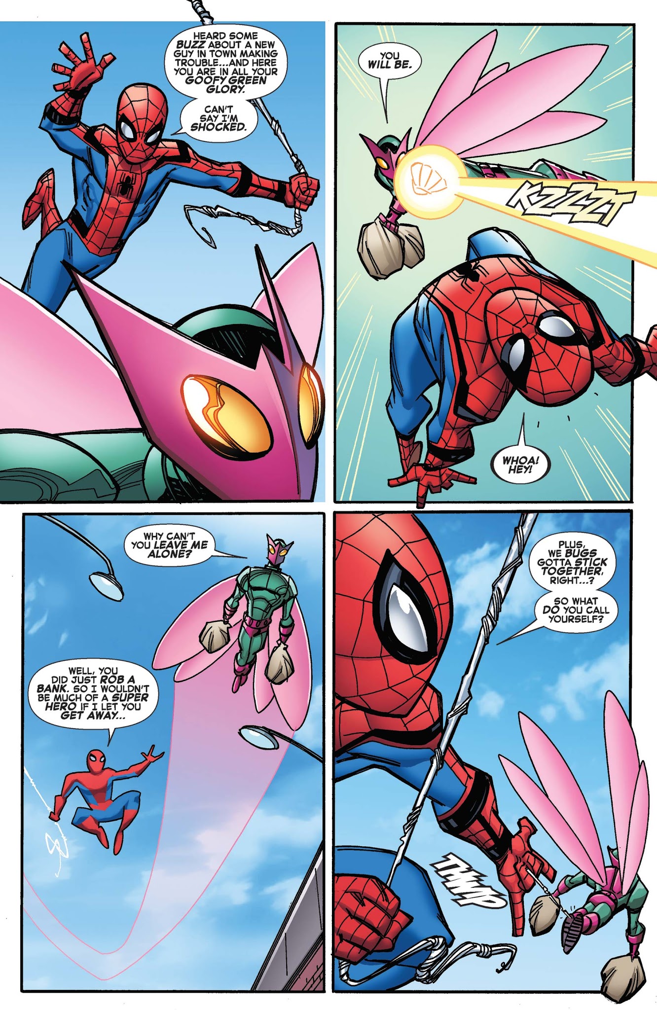Read online Spider-Man: Homecoming — Fight or Flight comic -  Issue # Full - 4