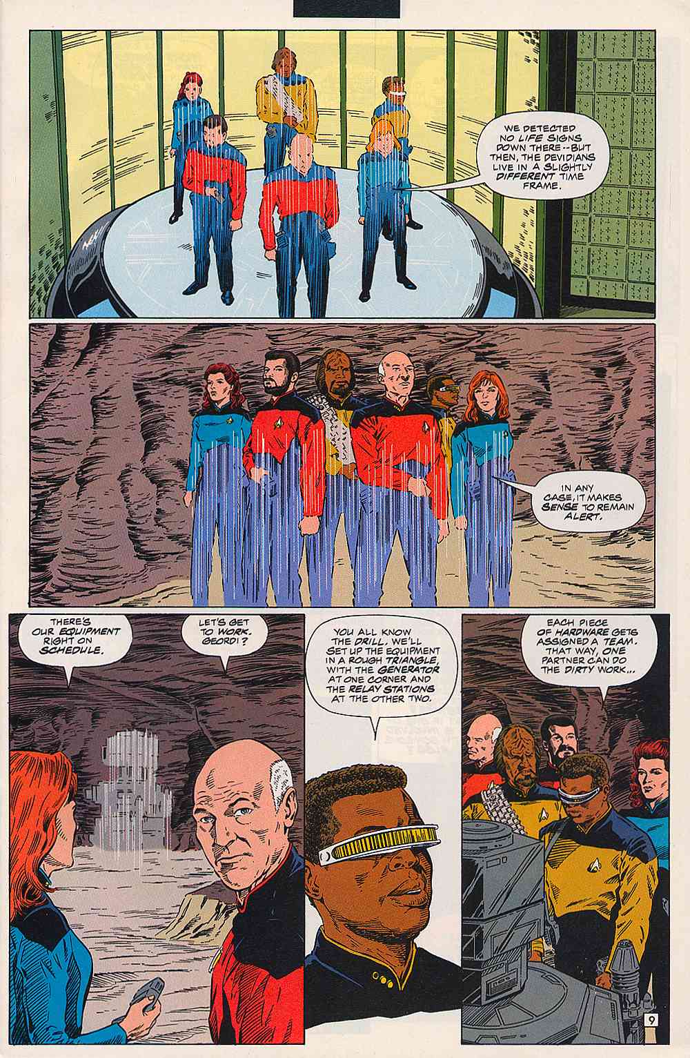Read online Star Trek: The Next Generation (1989) comic -  Issue # _Annual 6 - 9
