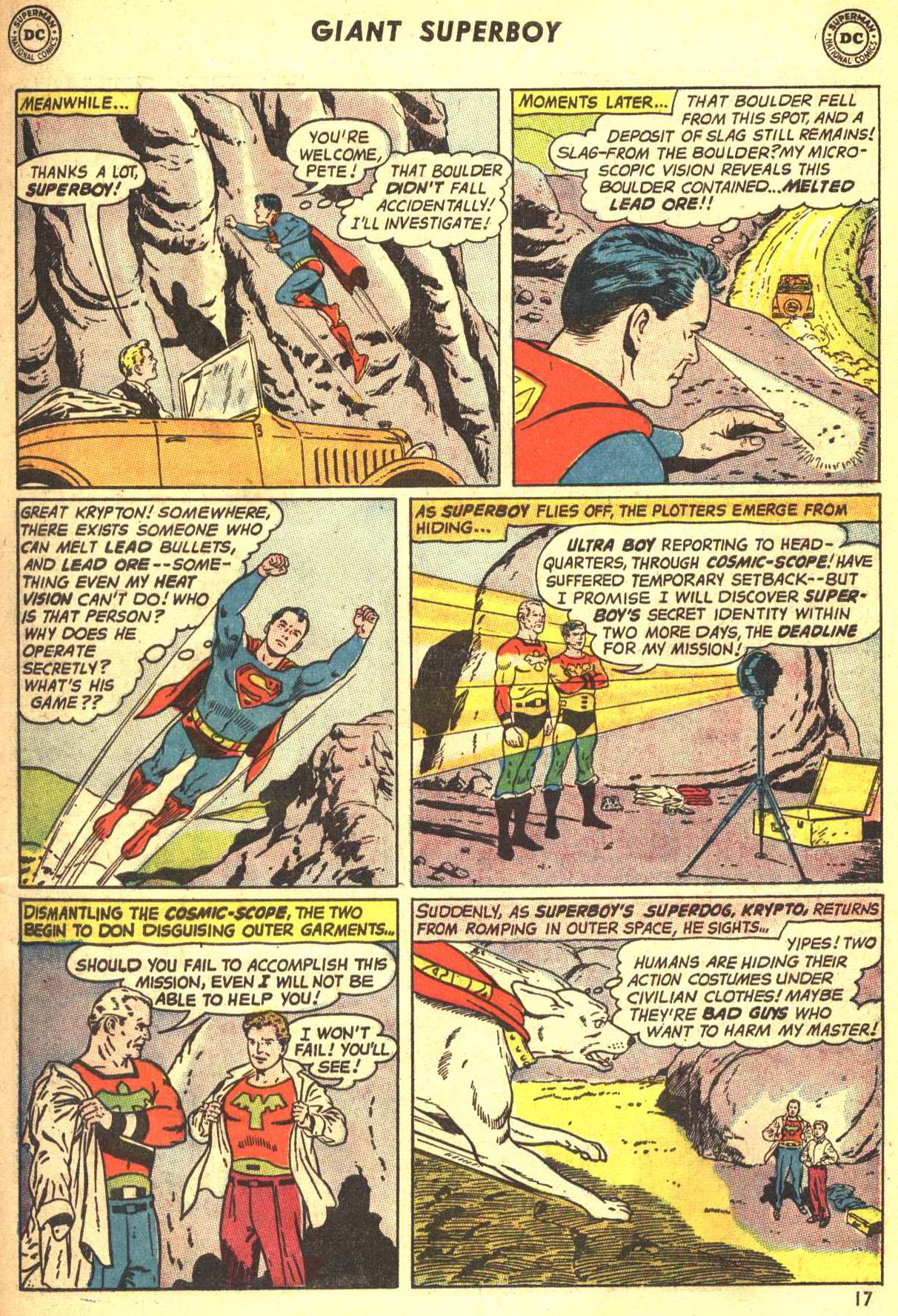 Read online Superboy (1949) comic -  Issue #147 - 17