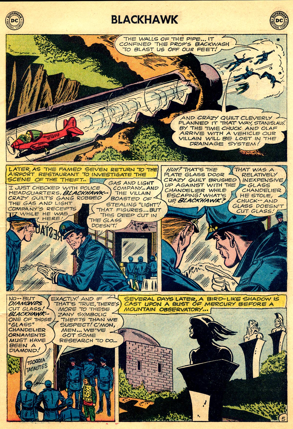 Read online Blackhawk (1957) comic -  Issue #180 - 7